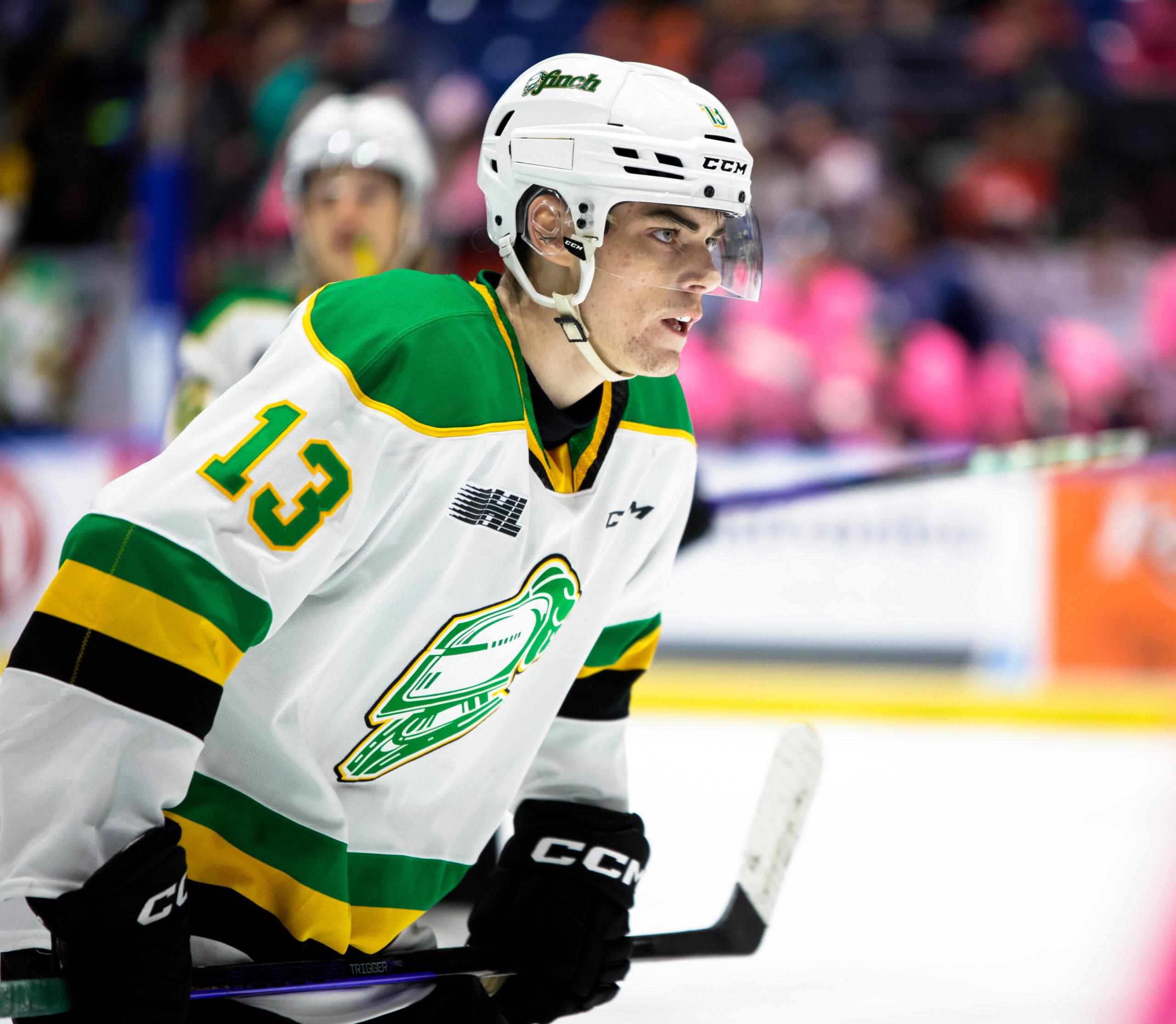 Jacob Julian of the London Knights