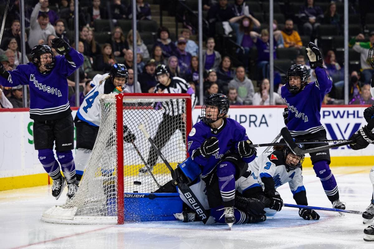 Butorac scores in double-OT, PWHL Minnesota wins 1-0 to force Game 5 vs. Toronto