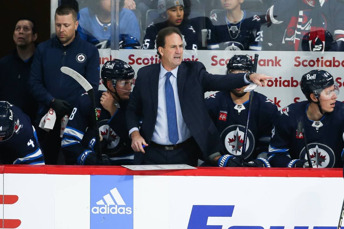 Winnipeg Jets coach Scott Arniel