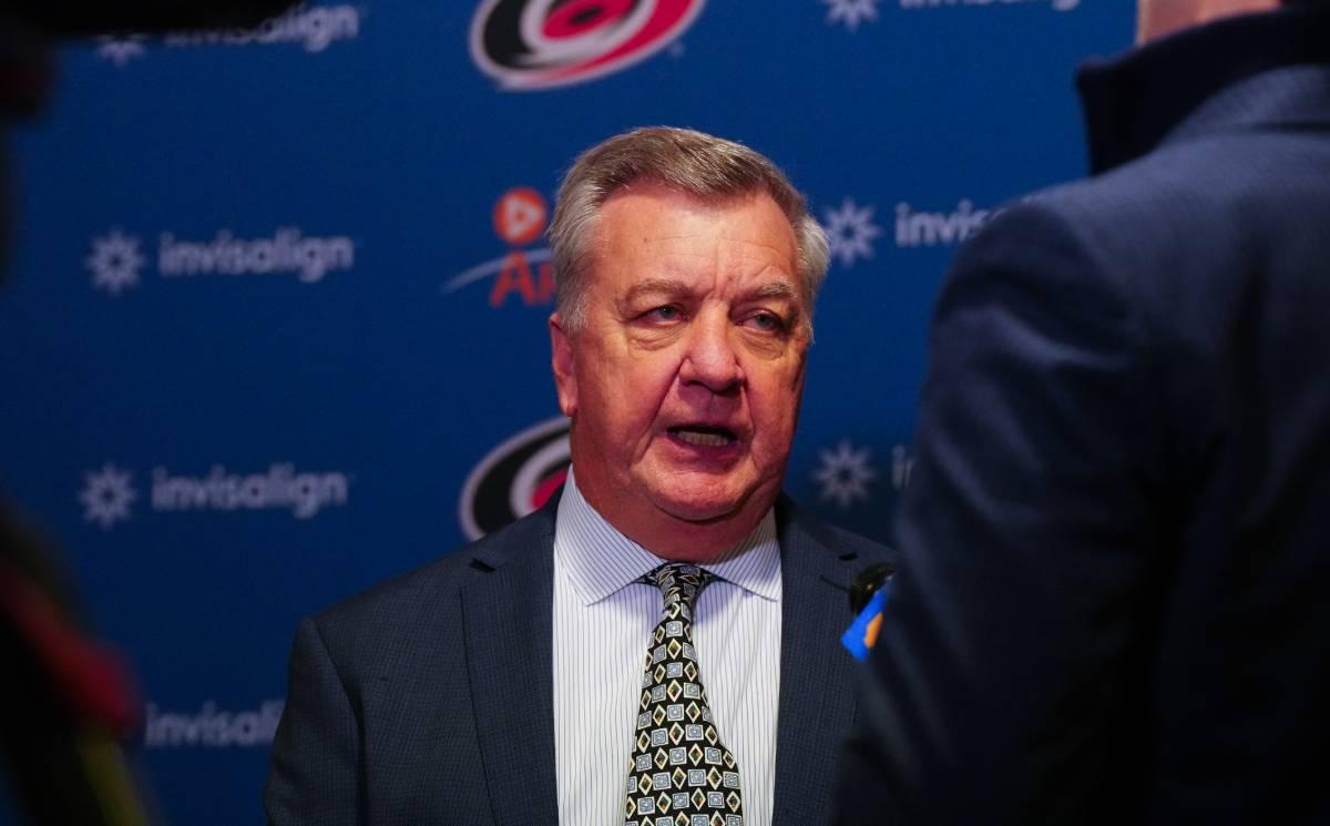 Carolina Hurricanes general manager Don Waddell