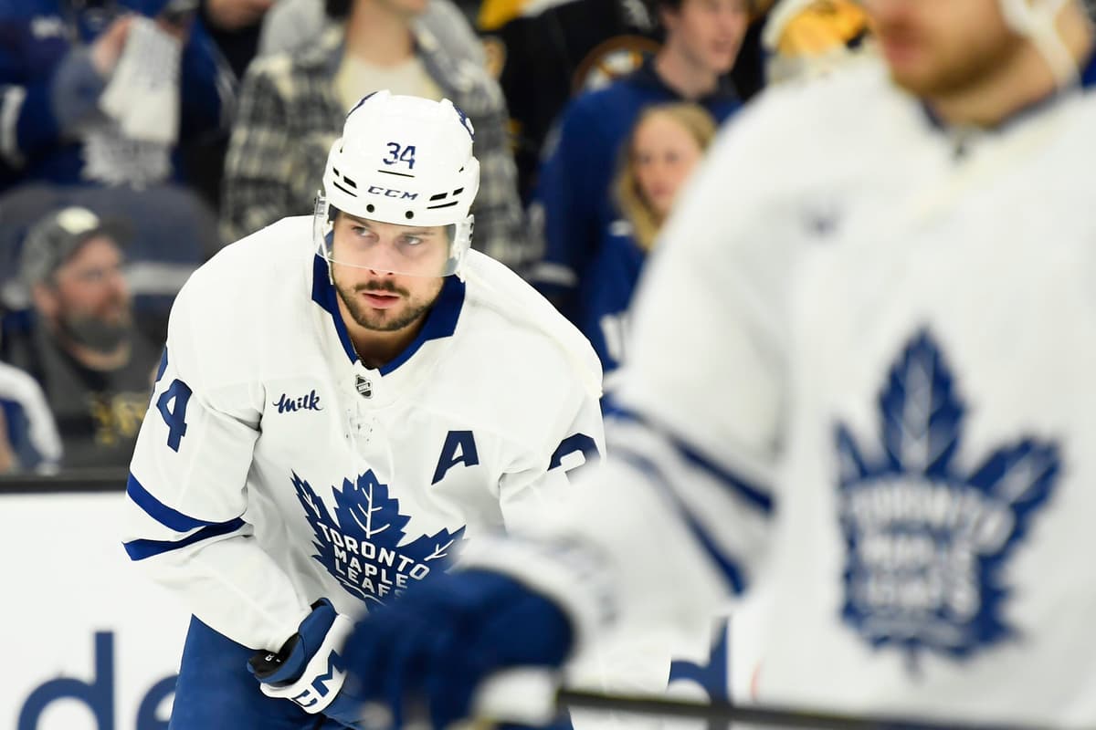 Maple Leafs’ Auston Matthews was injured on ‘weird hit’ during series ...