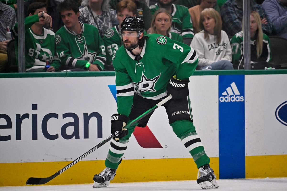 Stars' Chris Tanev leaves Game 4 vs. Oilers with lower-body injury - Daily  Faceoff