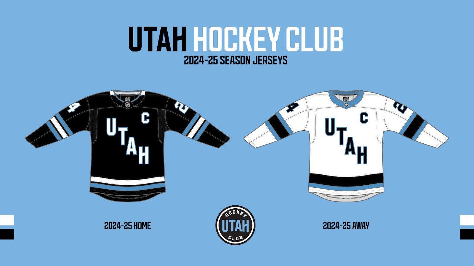 Utah NHL team reveals jerseys, branding for 2024-25 season