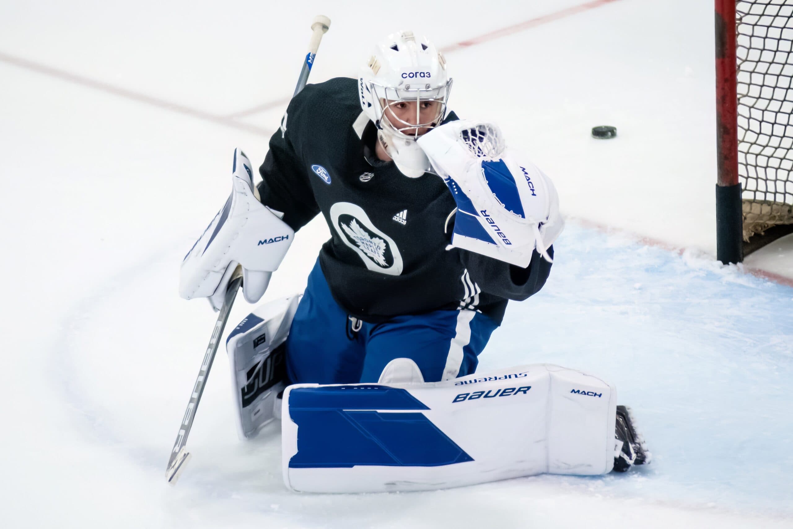 Leafs goalie prospect Artur Akhtyamov will play in North America next season