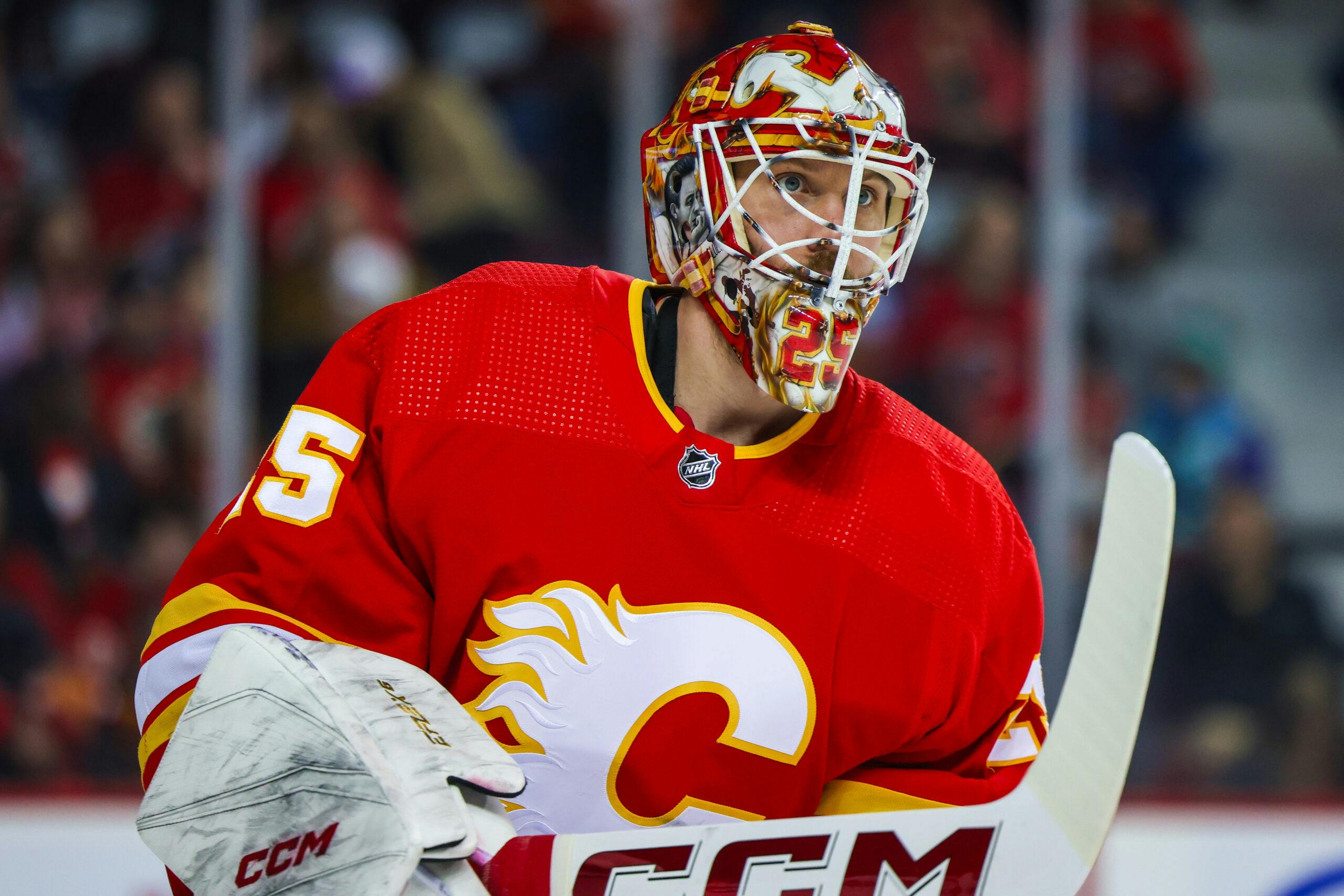 Devils acquire Jacob Markstrom from Flames for Kevin Bahl, 2025 first-round pick
