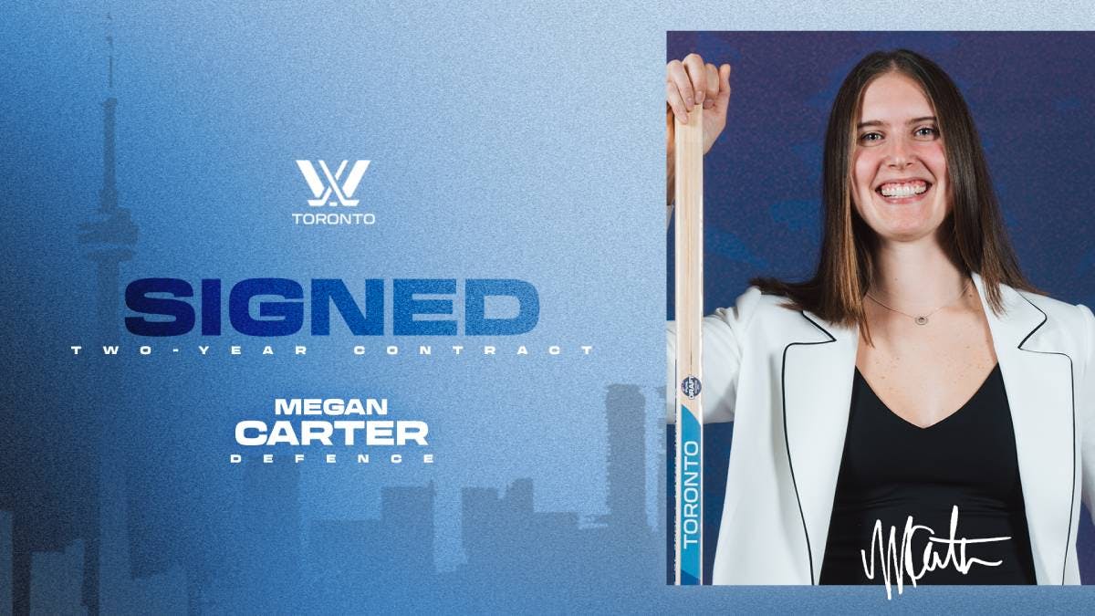 PWHL Toronto sign 2024 draft pick Megan Carter to two-year deal