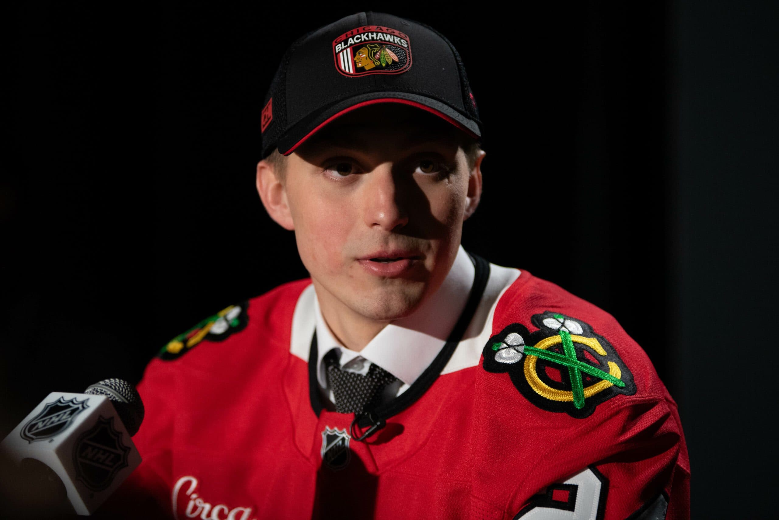 Blackhawks activate Artyom Levshunov off injured reserve, assign him to AHL