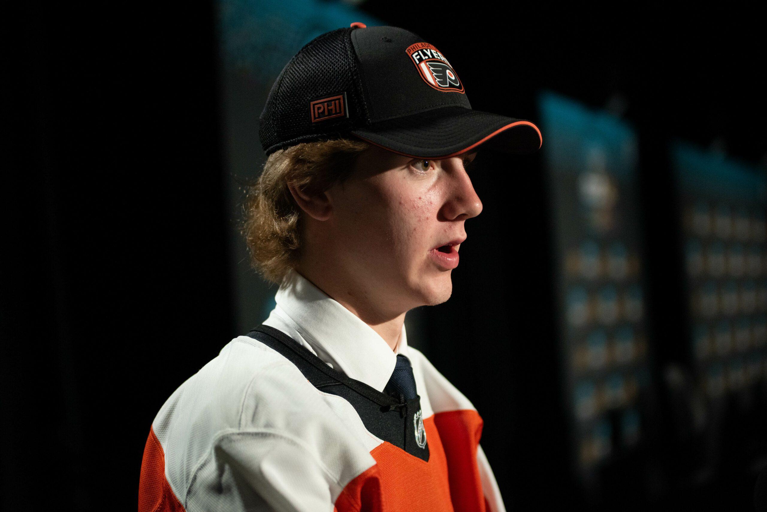 Flyers sign Spencer Gill to three-year, entry-level contract