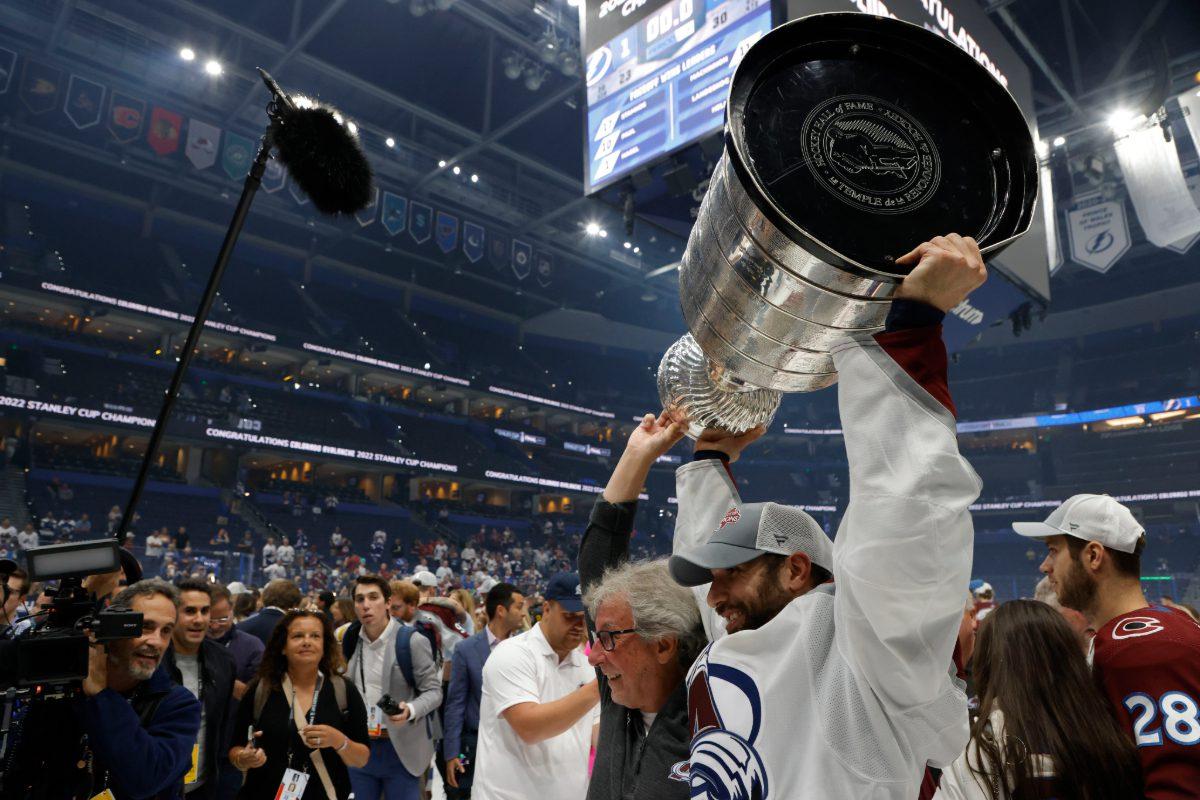 Colorado Avalanche forward Andrew Cogliano