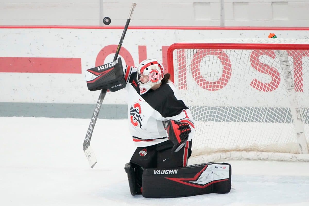 Ohio State goaltender Raygan Kirk