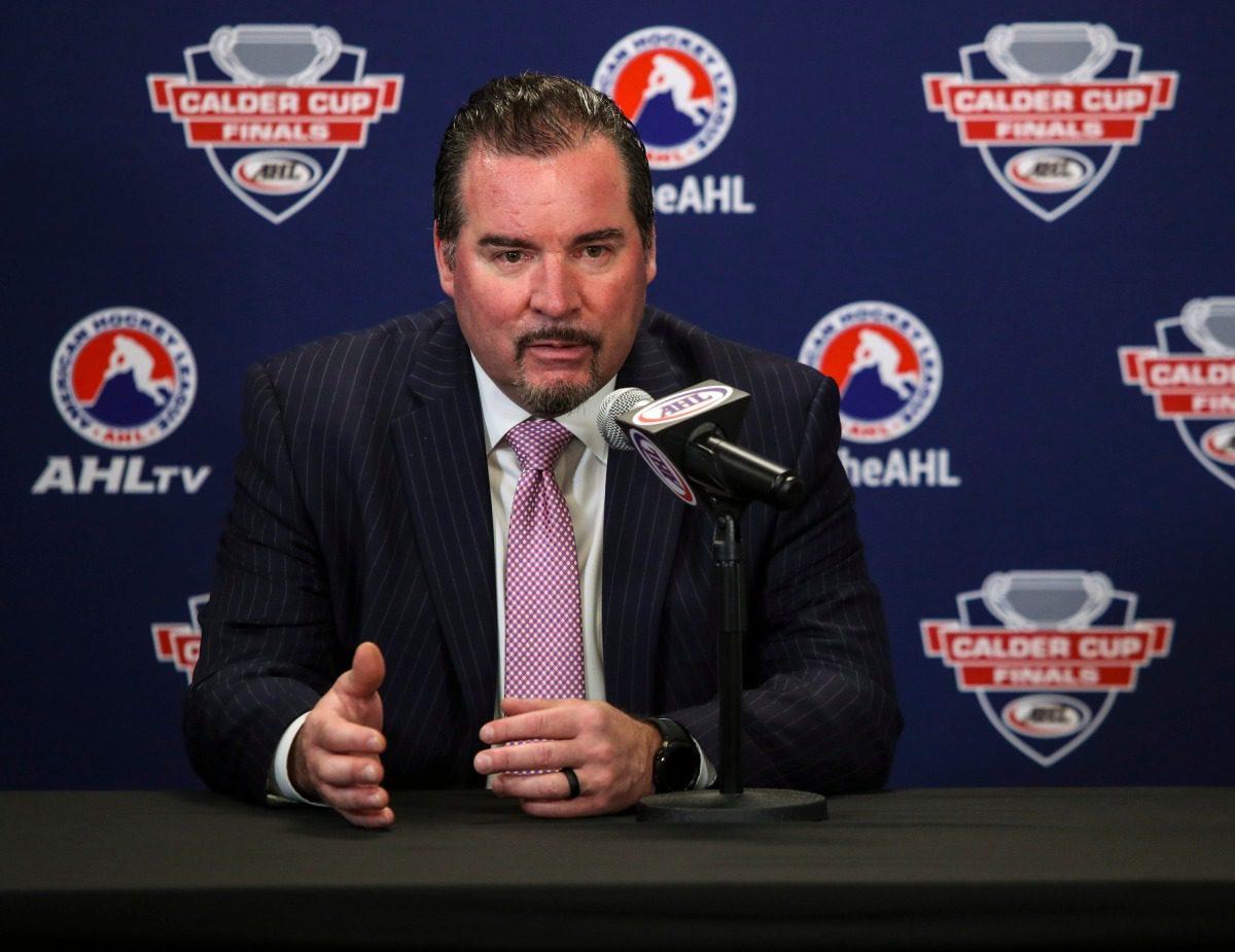 Hershey Bears head coach Todd Nelson