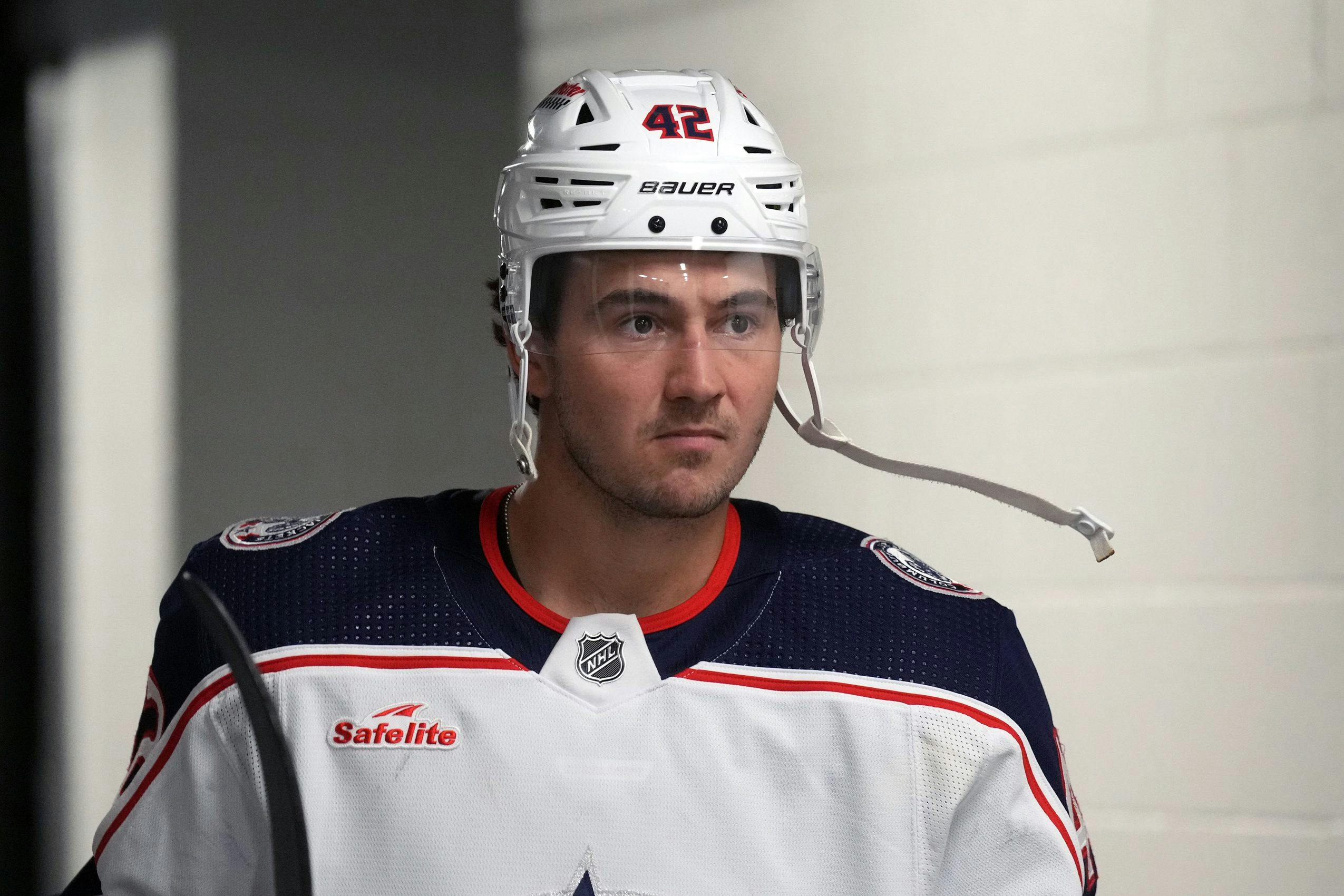 Columbus Blue Jackets trade Alex Texier to St. Louis Blues for 2025 4th