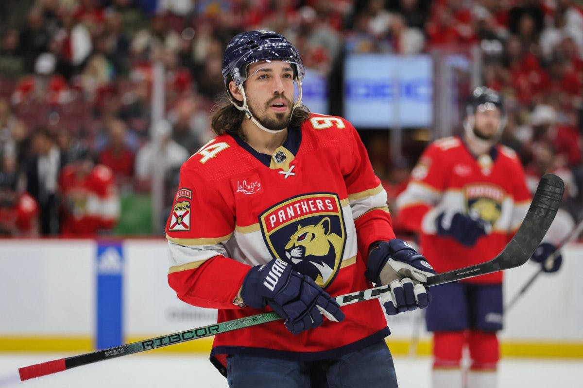 Florida Panthers forward Ryan Lomberg