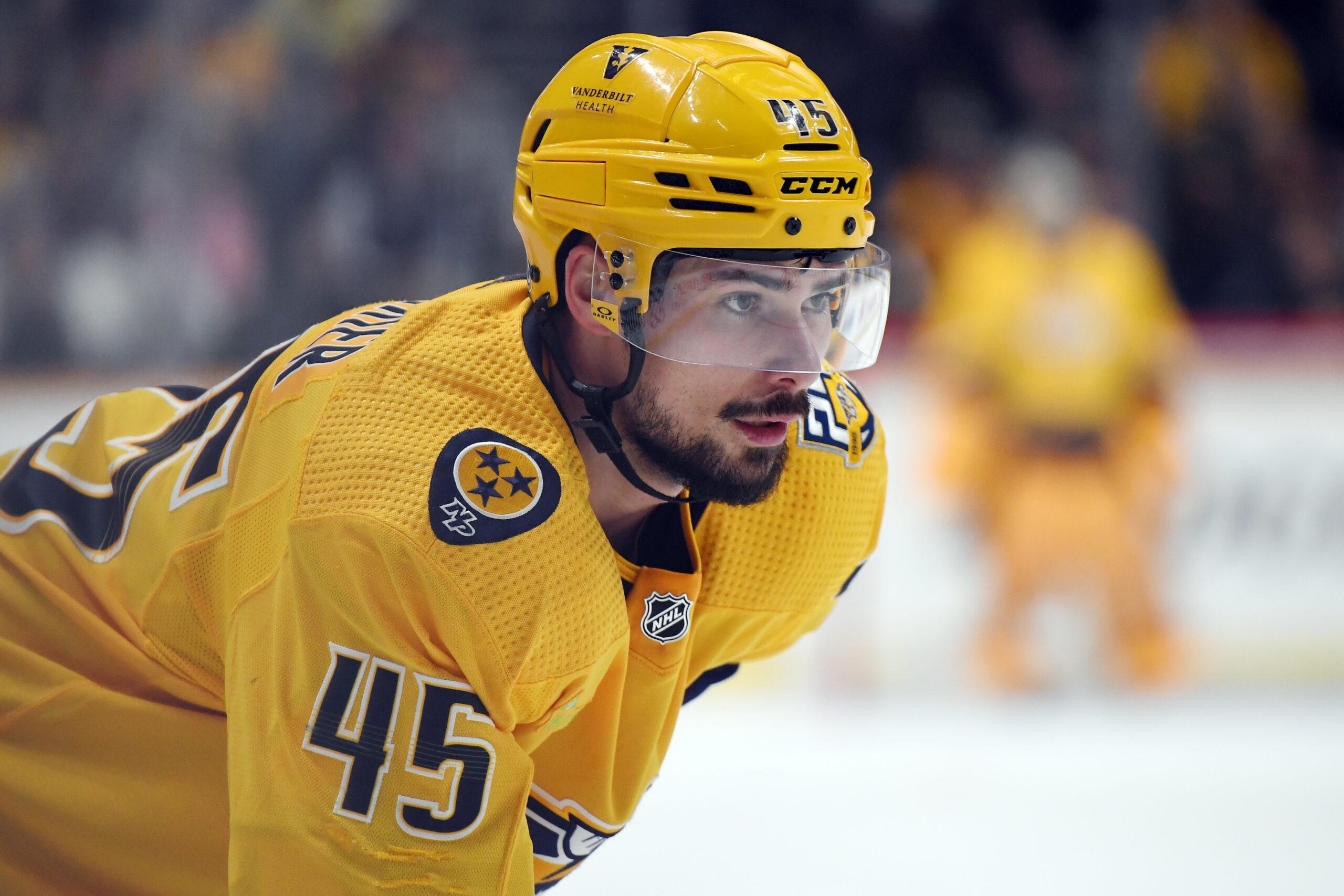 Predators’ Alexandre Carrier out week-to-week with upper-body injury