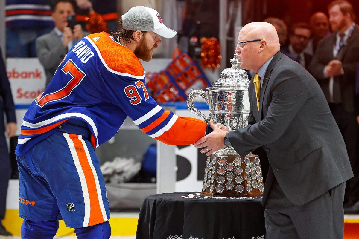 Edmonton Oilers captain Connor McDavid