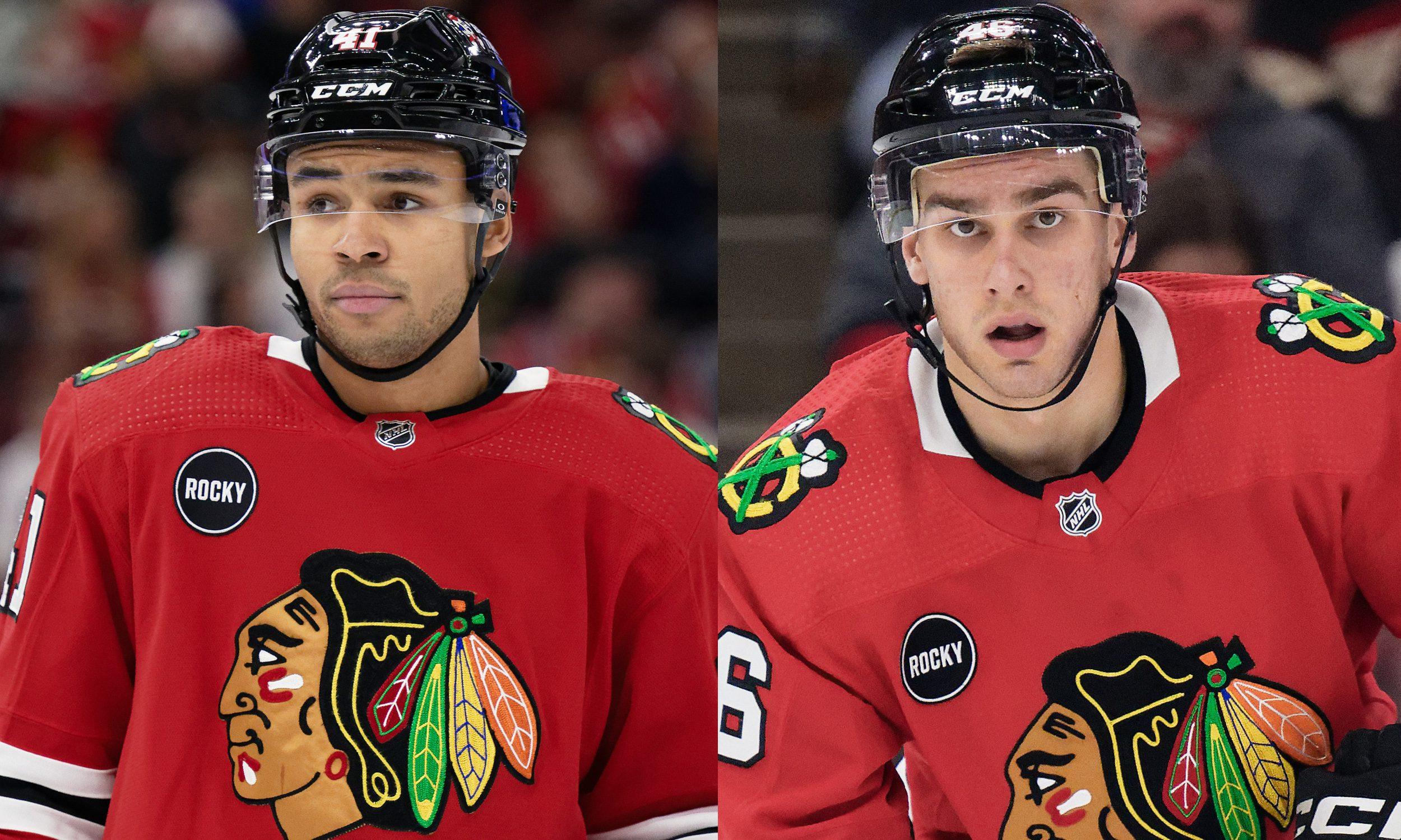 Chicago Blackhawks re-sign Isaak Phillips and Louis Crevier to one-year deals