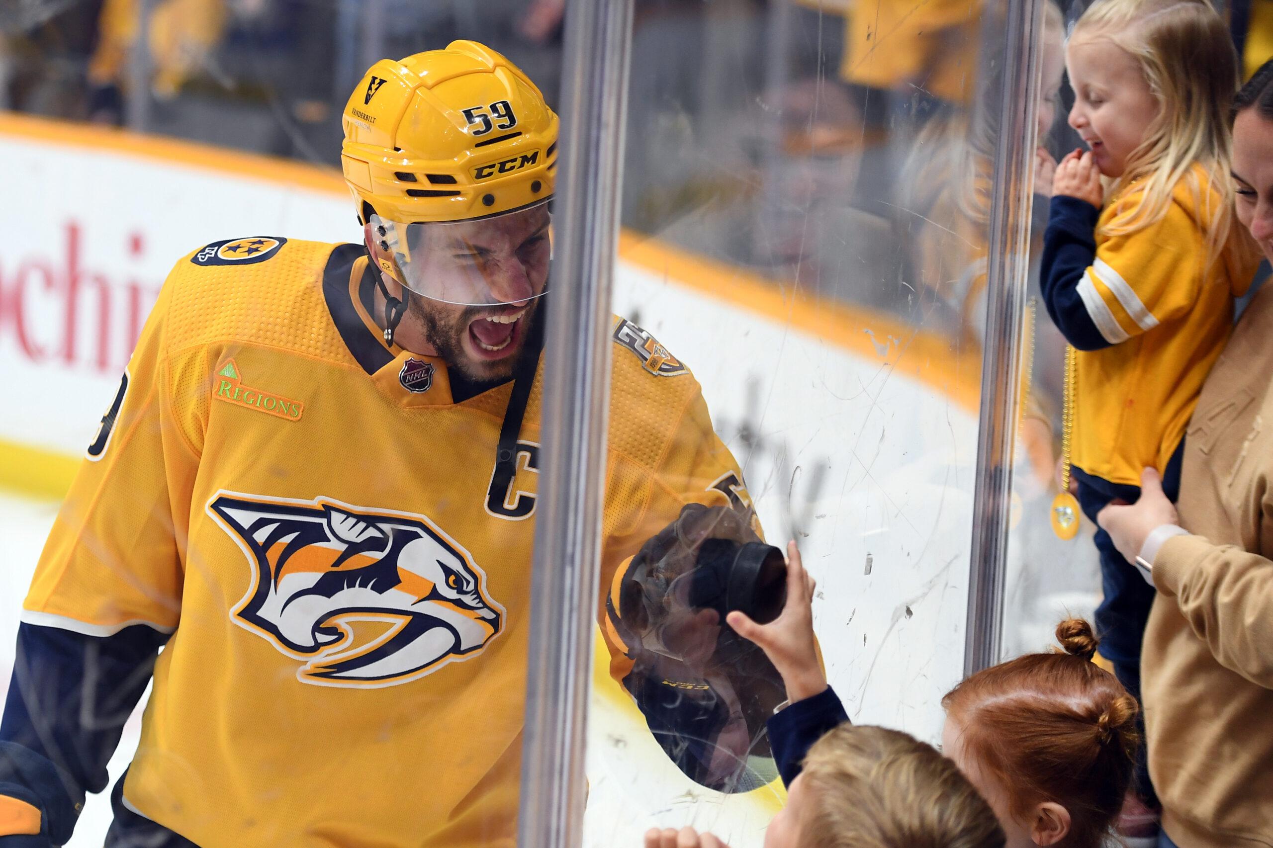 Nashville Predators defenseman Roman Josi