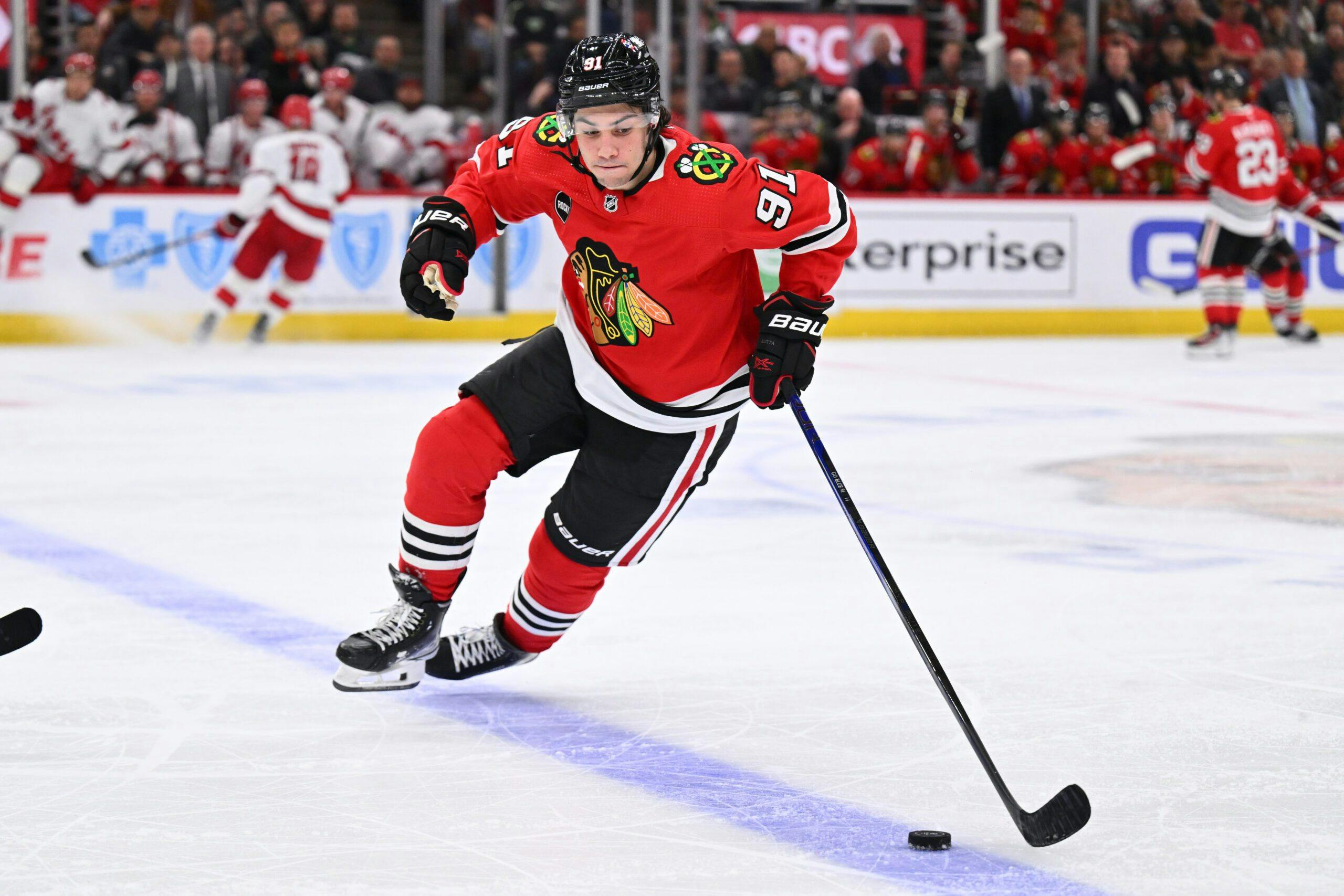 Blackhawks recall AHL rookie scoring leader Frank Nazar