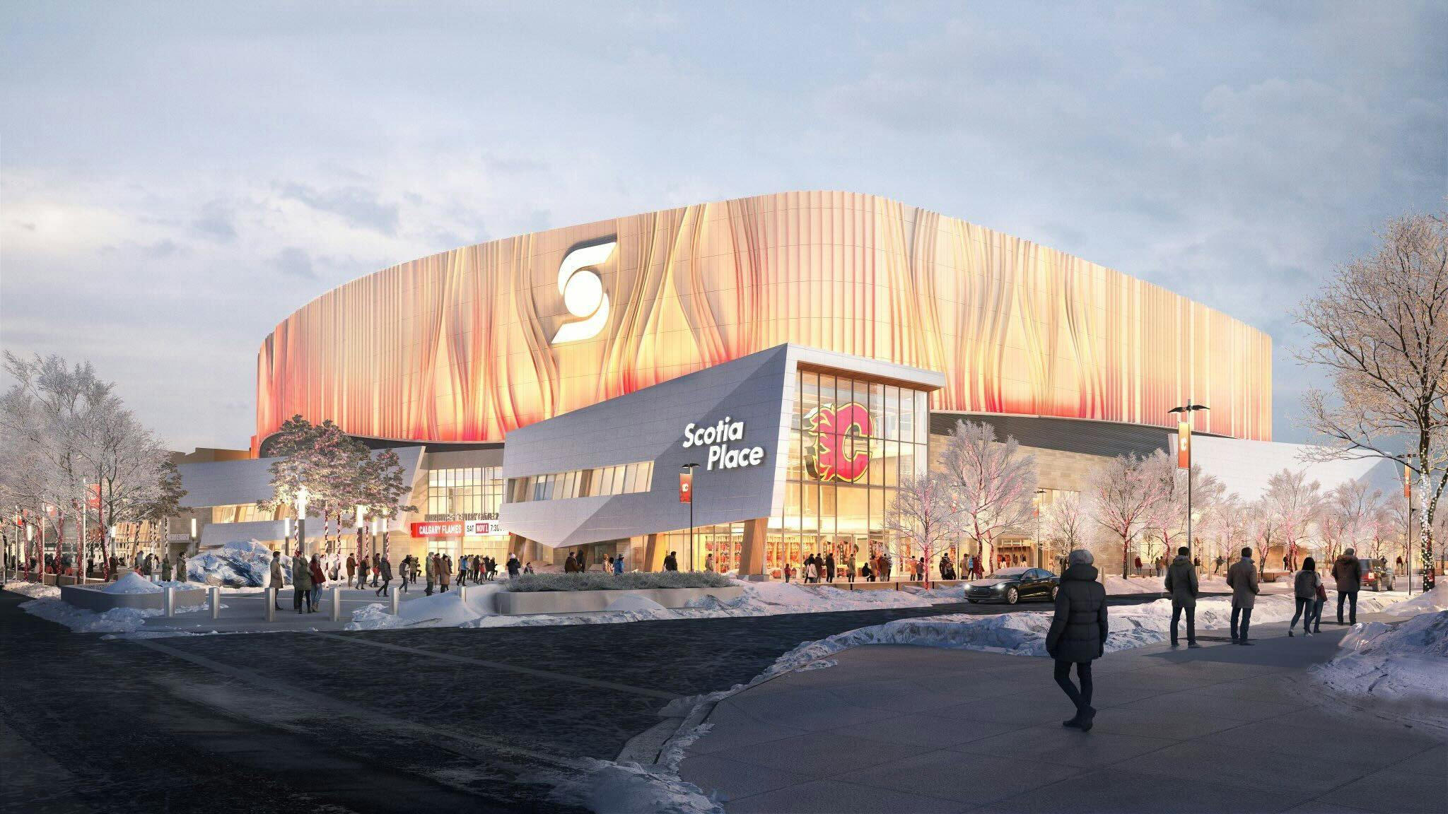 New Calgary Flames arena to be named Scotia Place