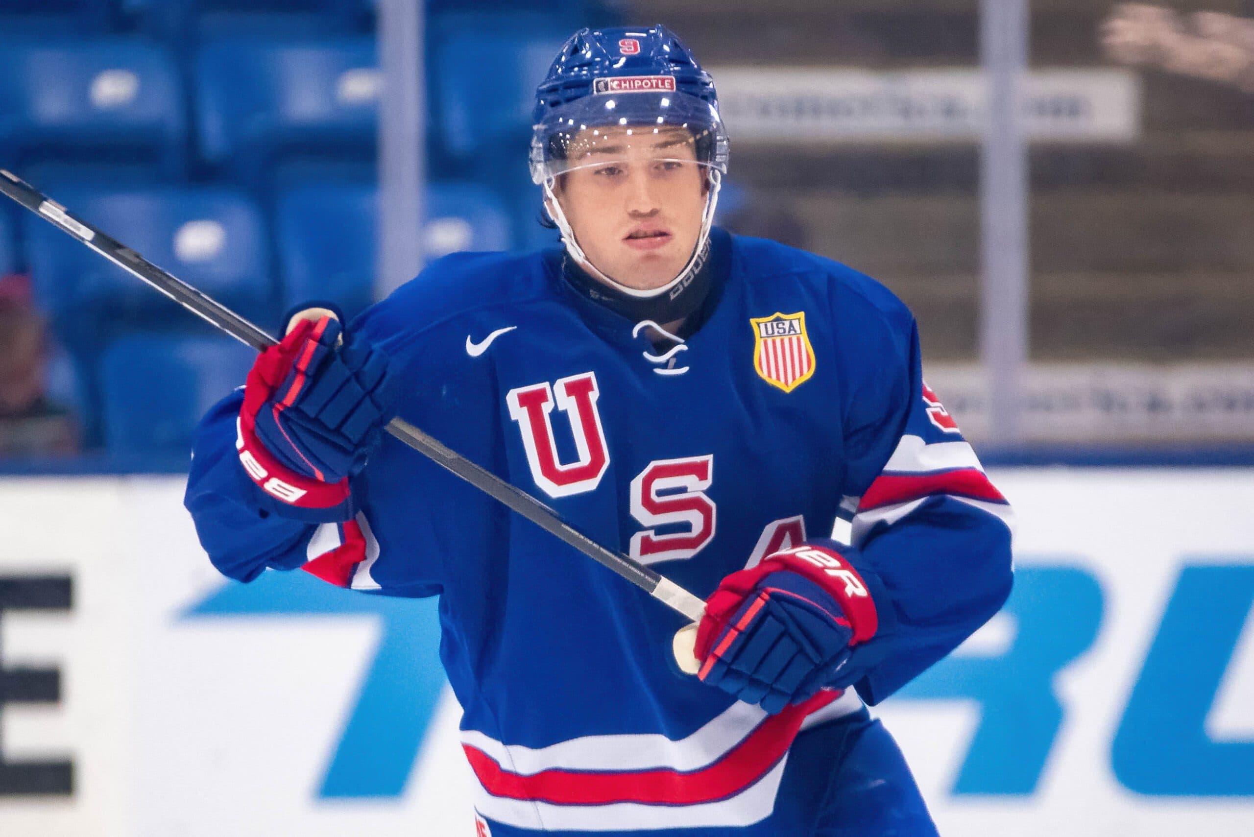 Capitals prospect Ryan Leonard named captain of USA’s World Junior team