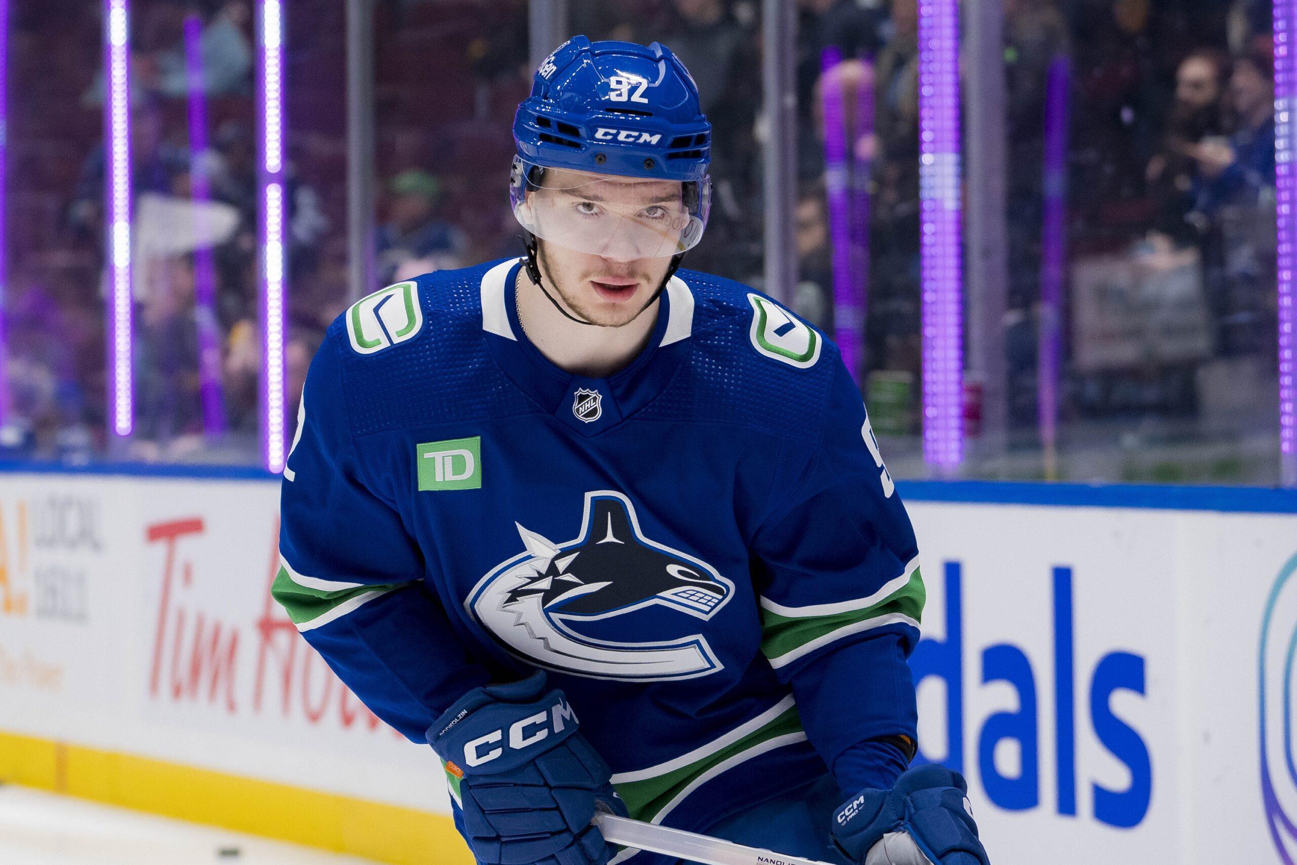 Edmonton Oilers acquire forward Vasily Podkolzin from Vancouver Canucks