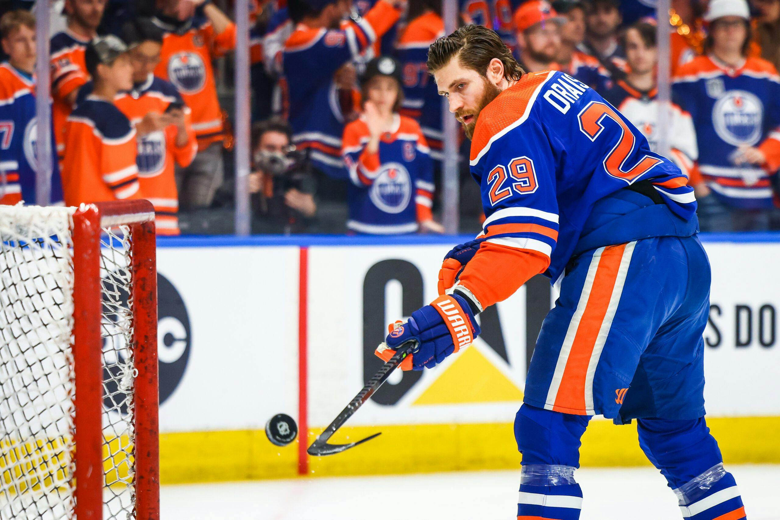 Edmonton Oilers center Leon Draisaitl