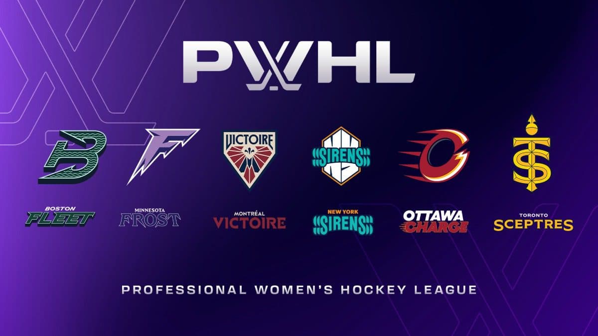 PWHL logos