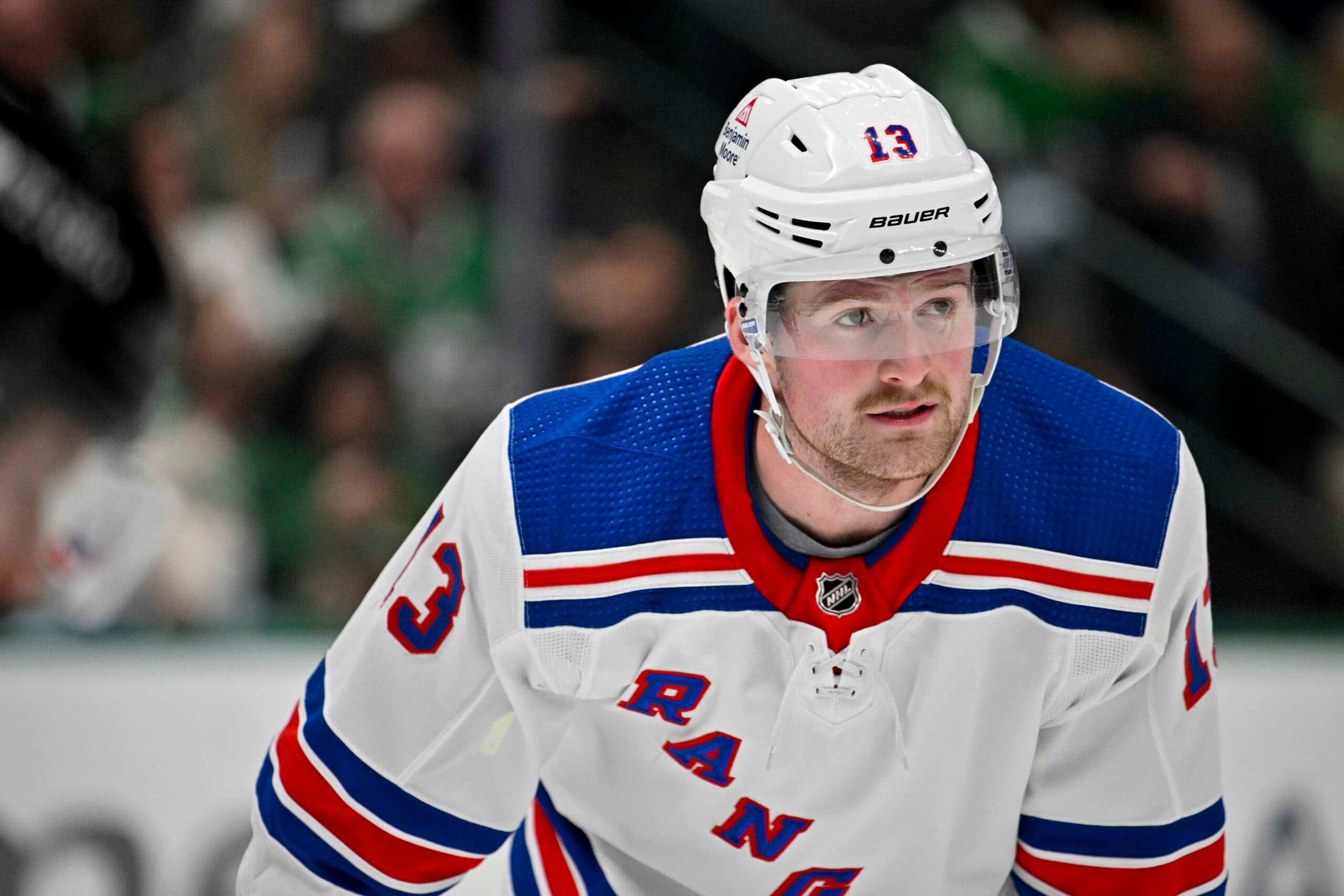 Rangers' Alexis Lafrenière out day-to-day with upper-body injury