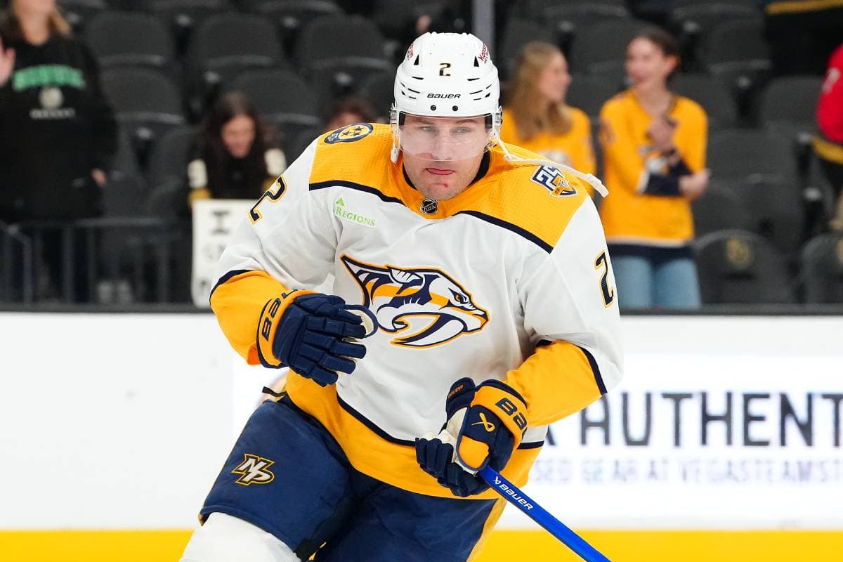 Predators’ Luke Schenn plays in 1,000th career NHL regular-season game