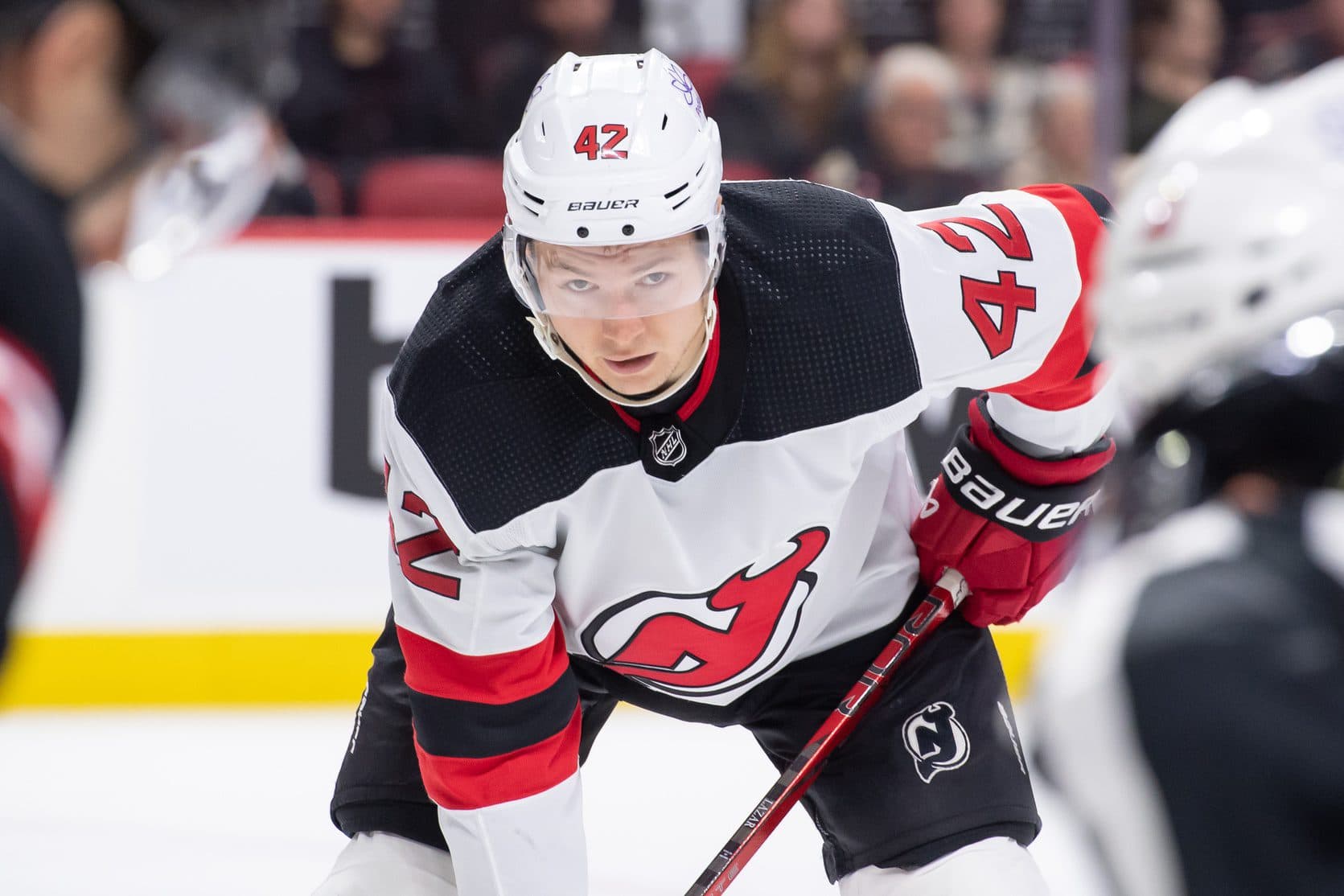 New Jersey Devils center Curtis Lazar