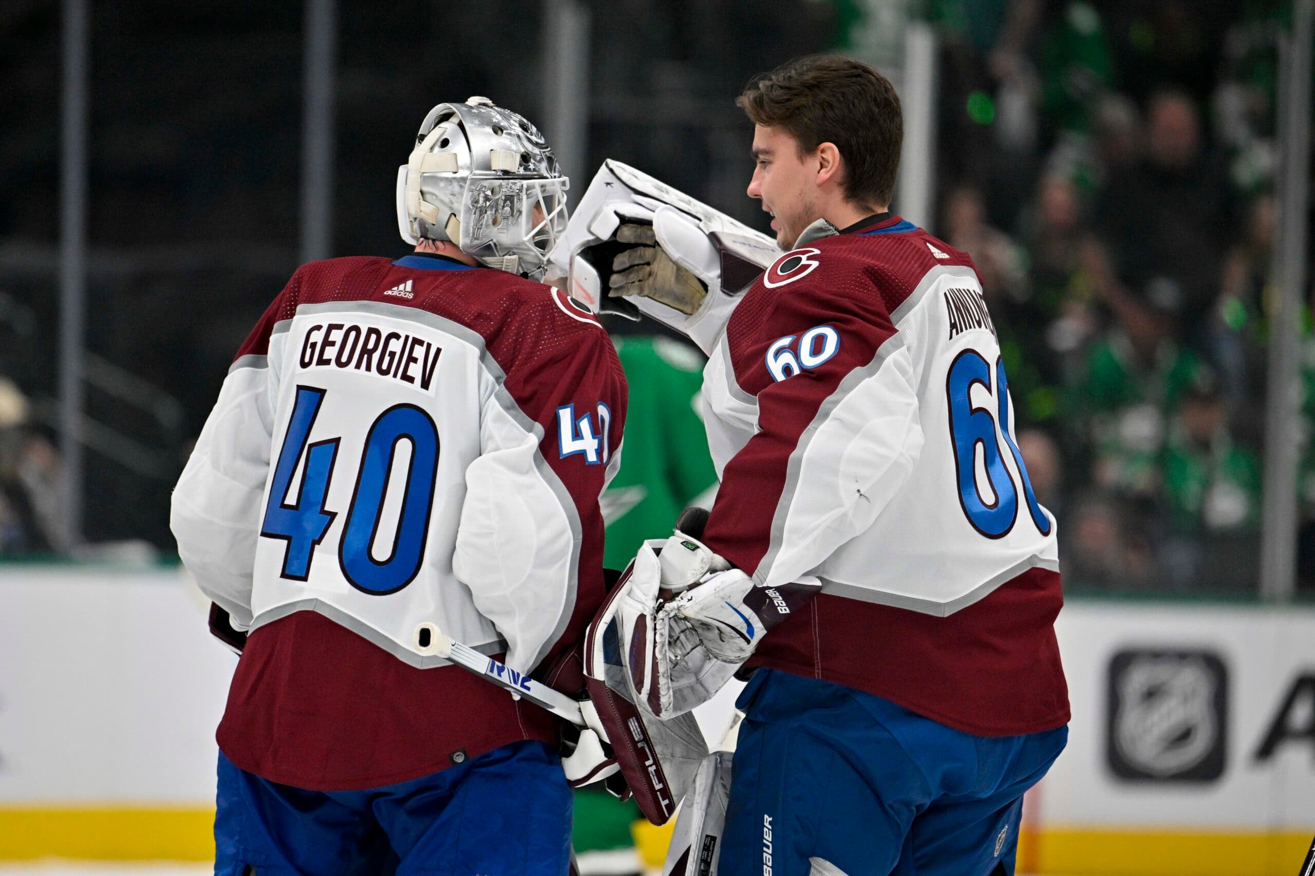 It keeps getting worse for Avalanche goaltender Alexandar Georigev 