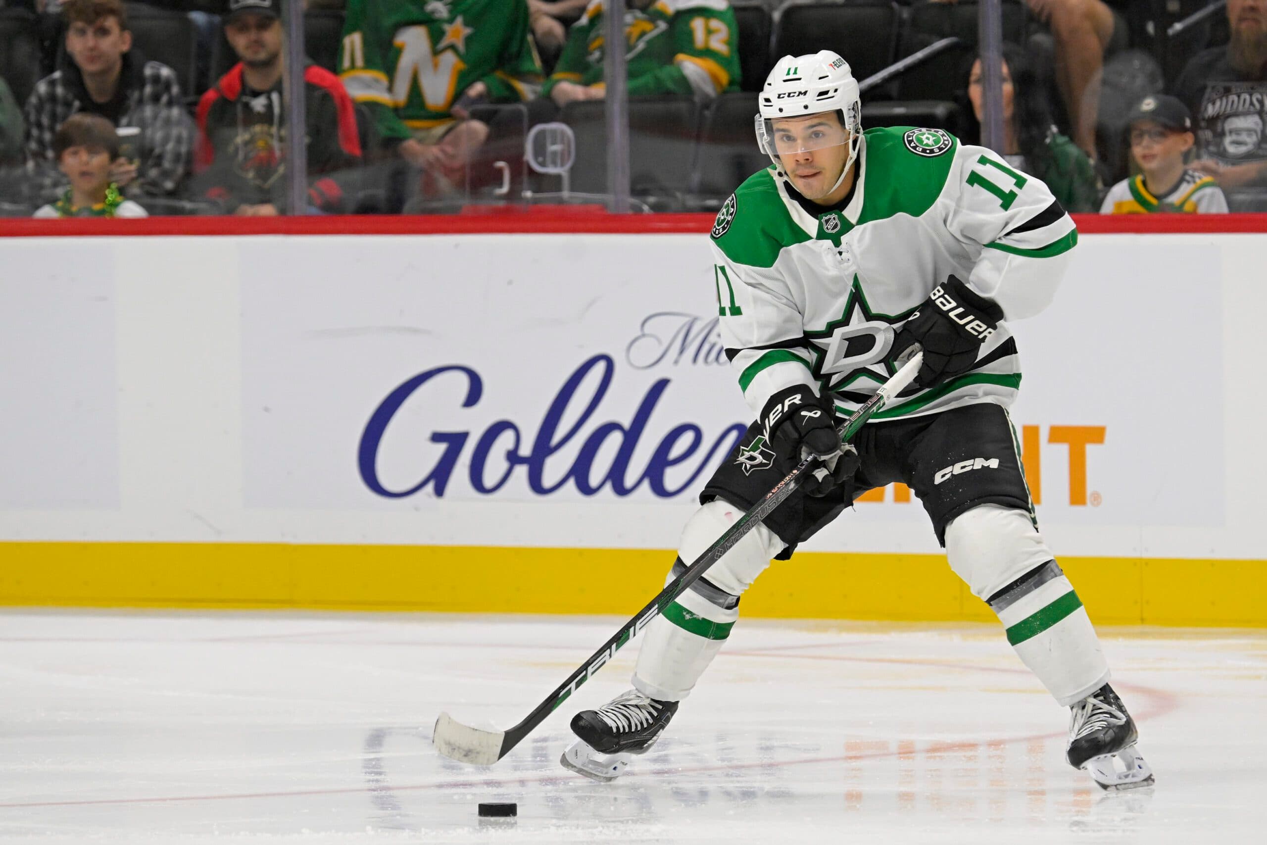 Stars’ Logan Stankoven out day-to-day