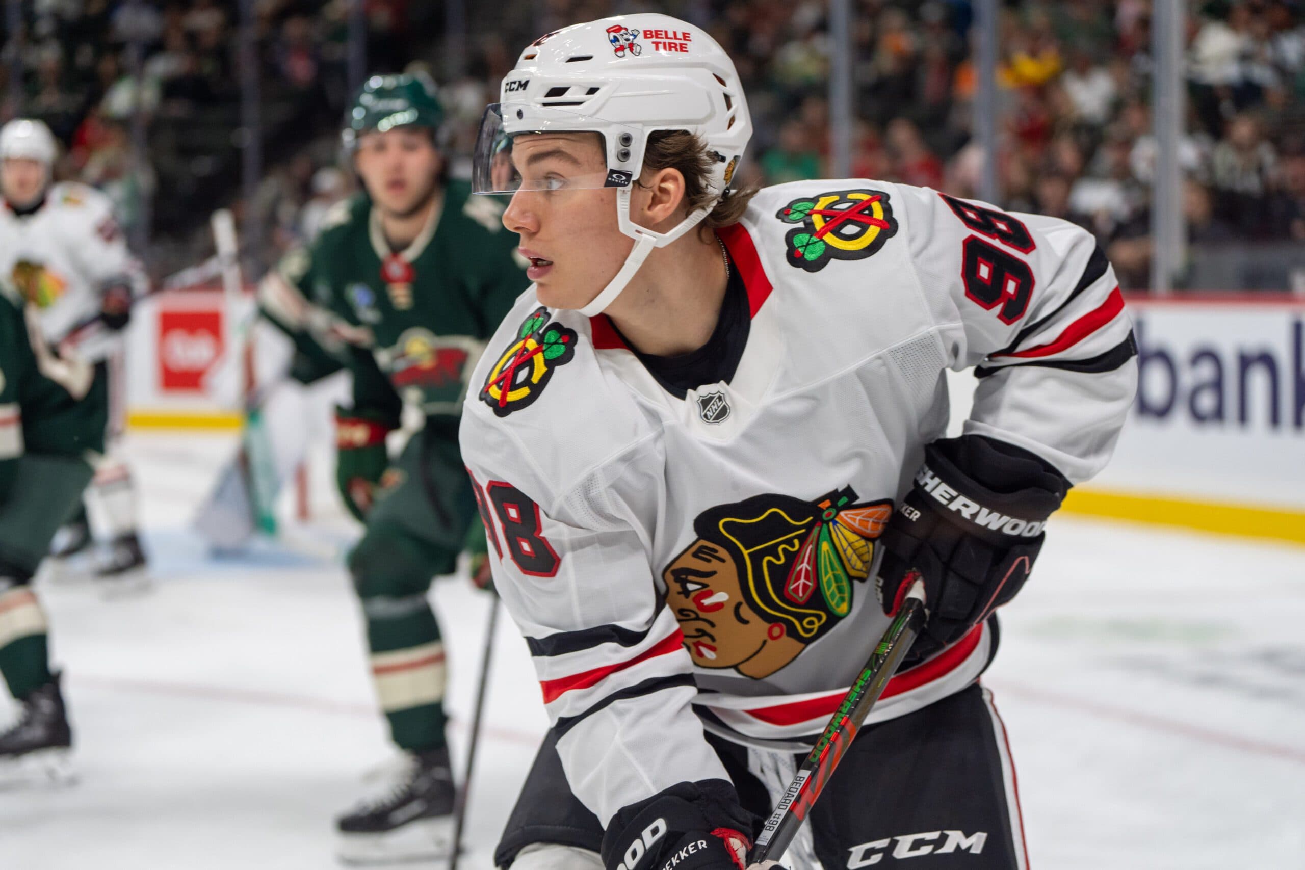 Connor Bedard on dealing with pressure – and what’s ahead for the Chicago Blackhawks