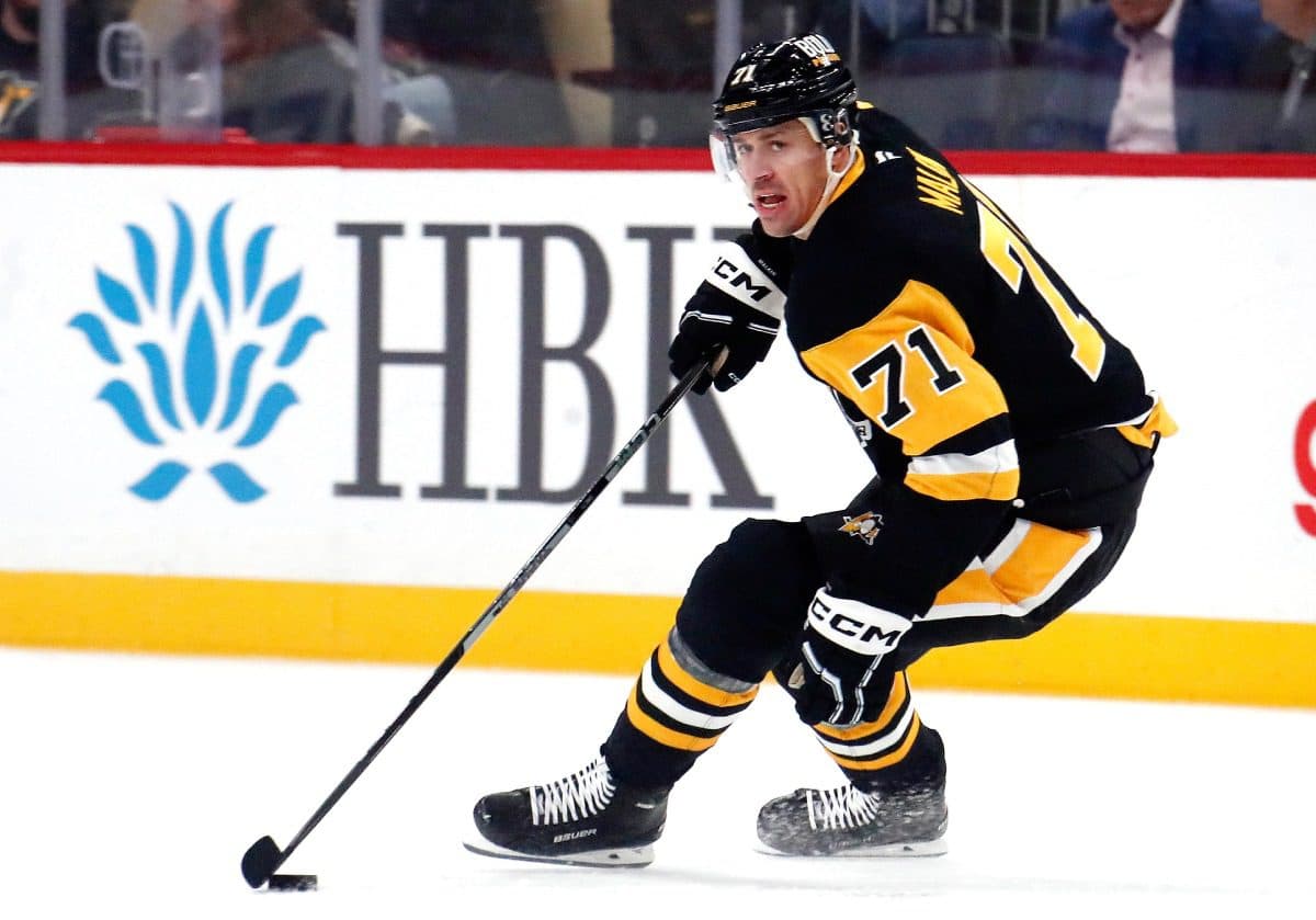 Pittsburgh Penguins forward Evgeni Malkin