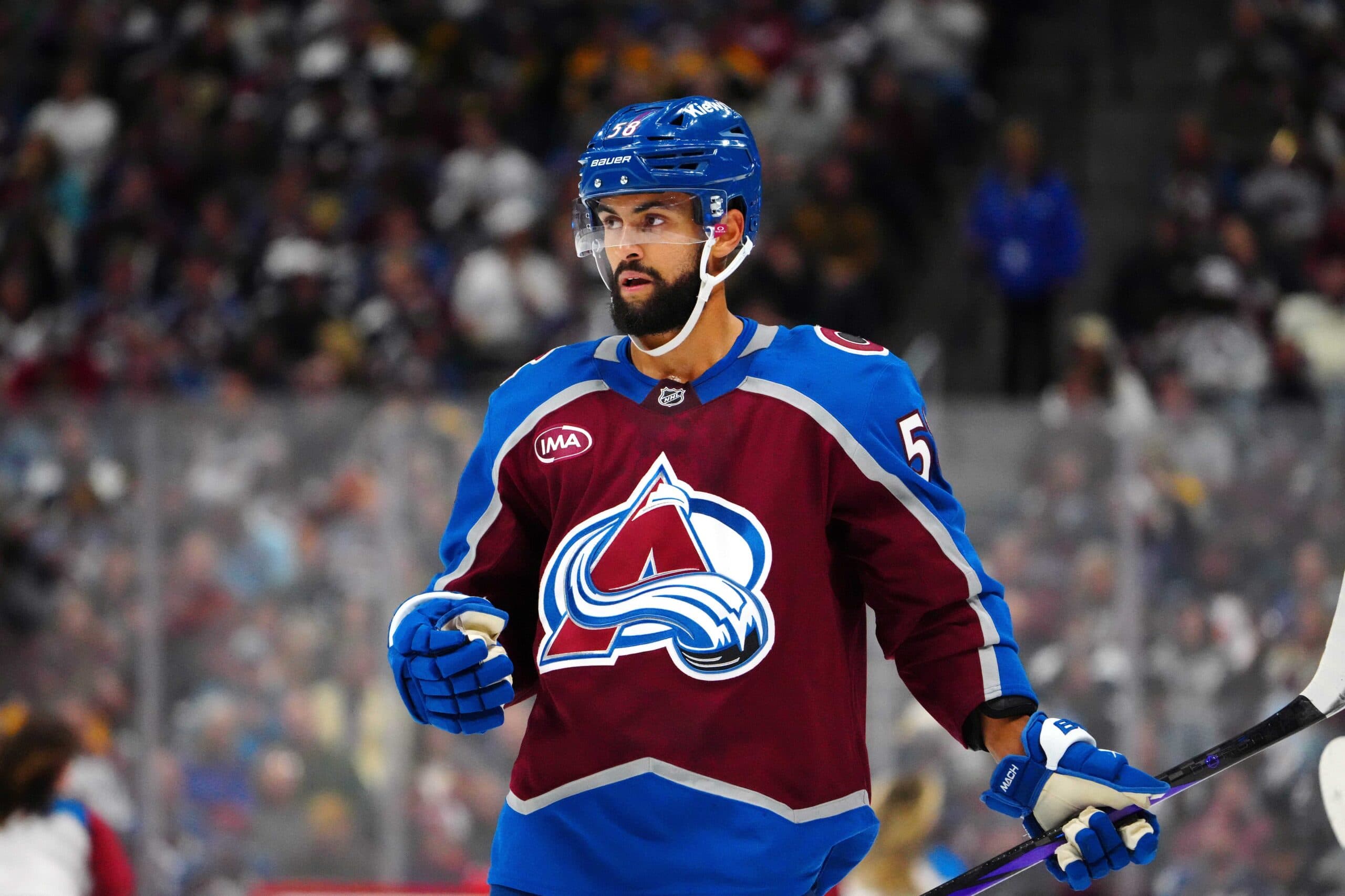 Avalanche defenseman Oliver Kylington set to play forward as injuries arise