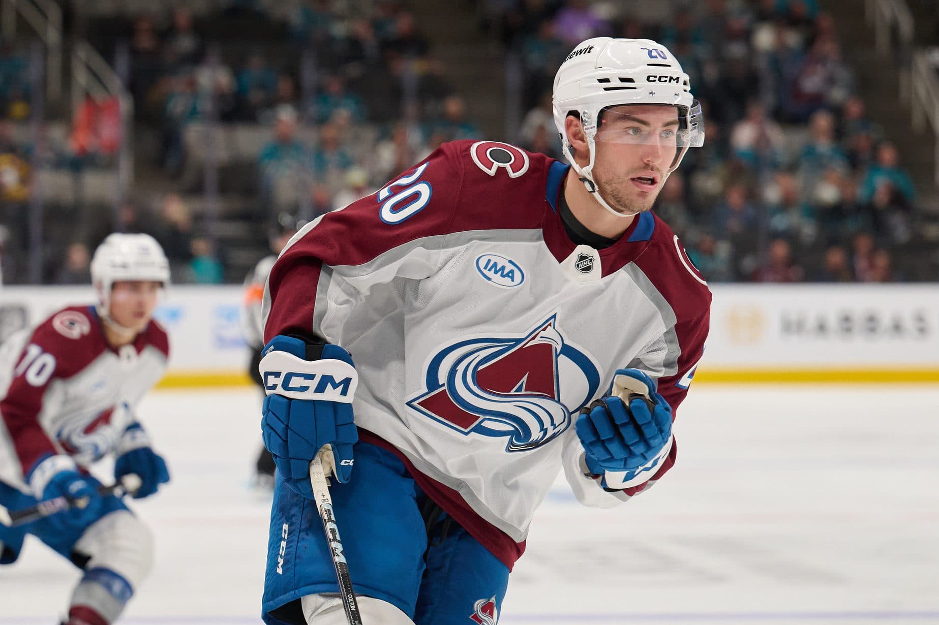 Colorado Avalanche forward Ross Colton.