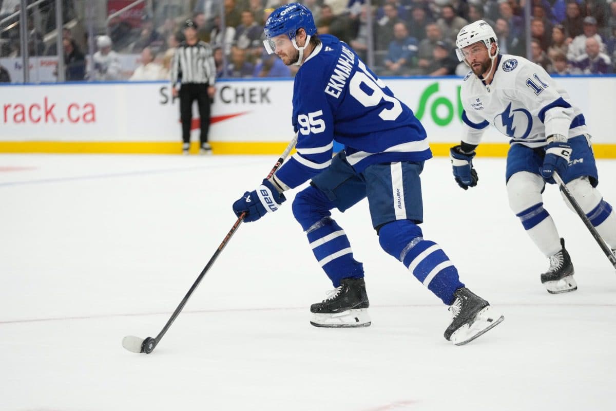 Leafs’ Oliver Ekman-Larsson fined for interference on Jake Guentzel