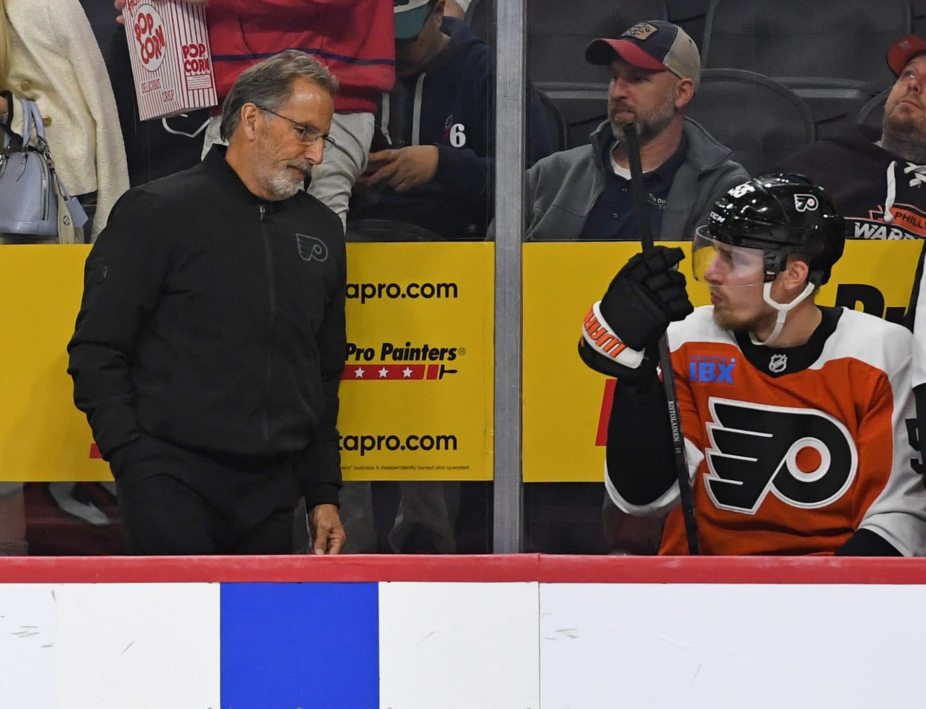 Philadelphia Flyers coach John Tortorella