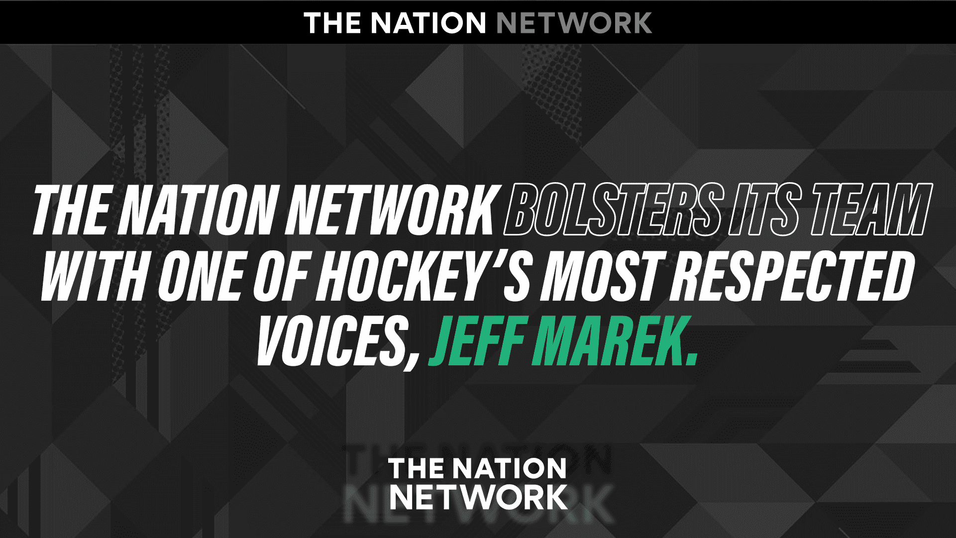 Jeff Marek Joins The Nation Network and Daily Faceoff