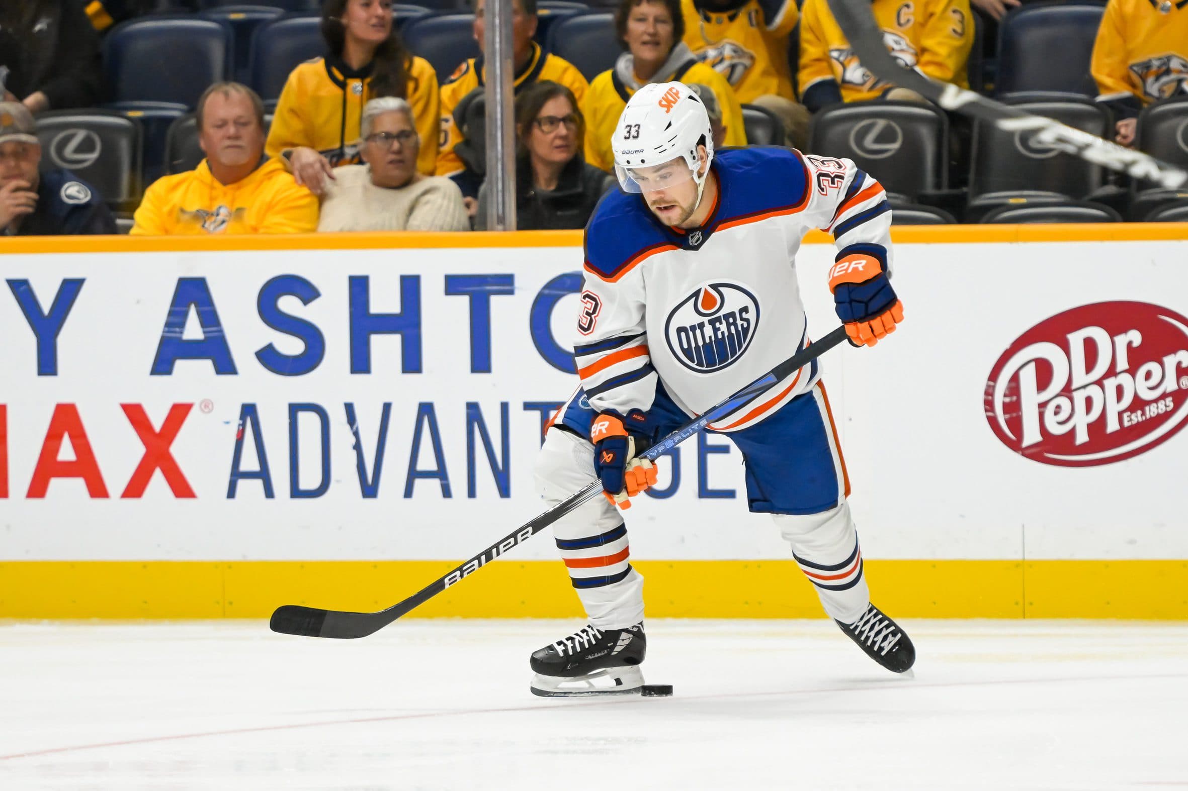 Edmonton Oilers winger Viktor Arvidsson