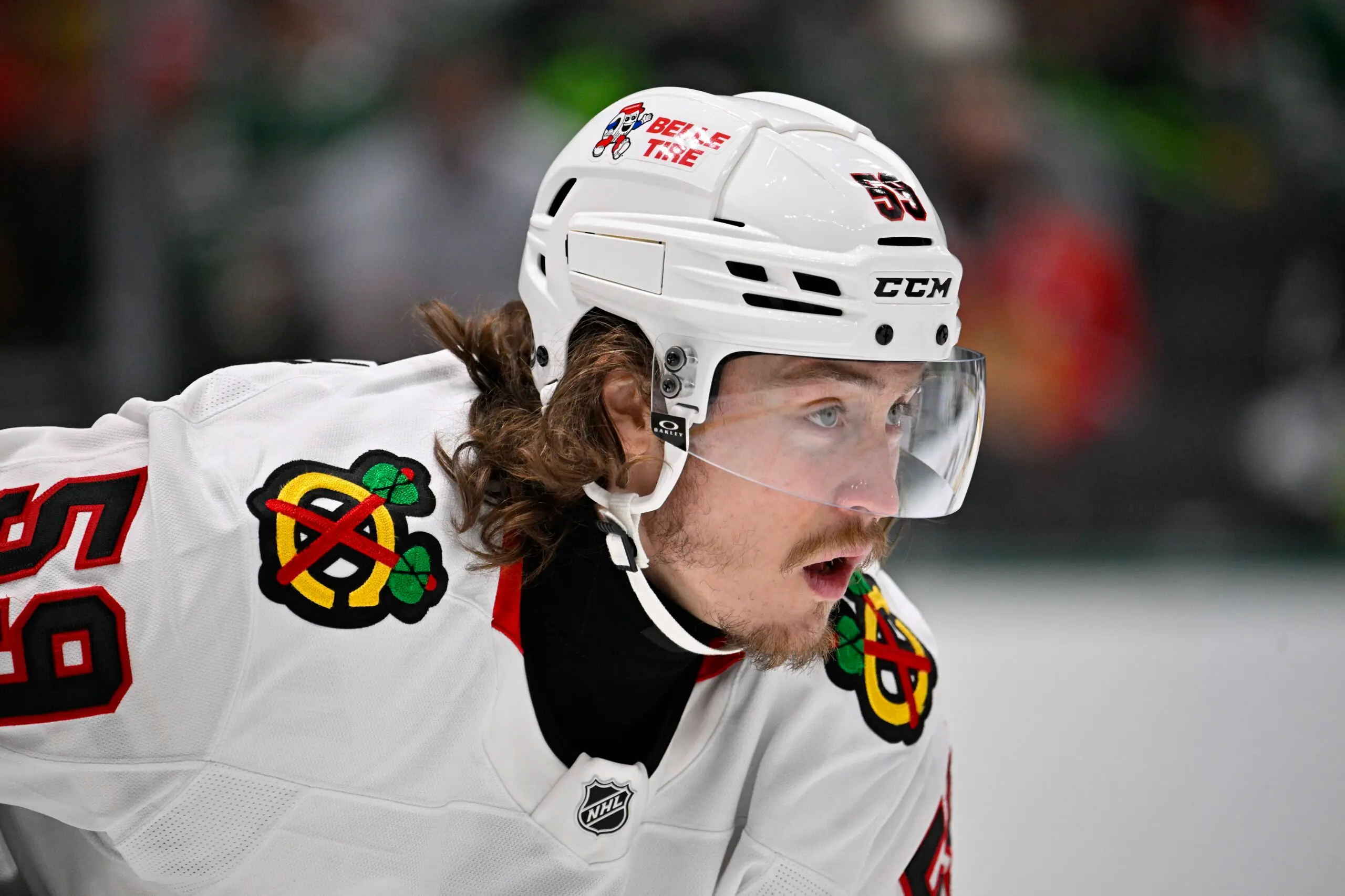 Chicago Blackhawks left winger Tyler Bertuzzi