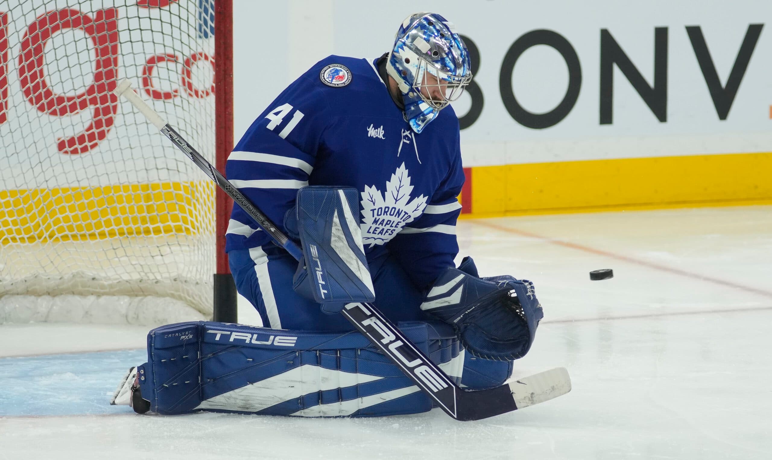 Maple Leafs’ Anthony Stolarz is looking like an early Vezina Trophy finalist