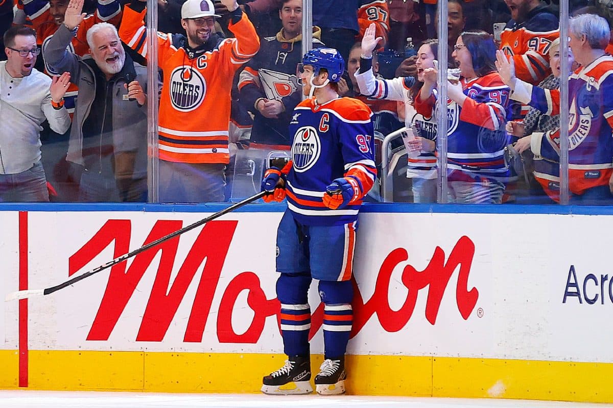 McDavid’s 1,000th point was a special moment for a special player