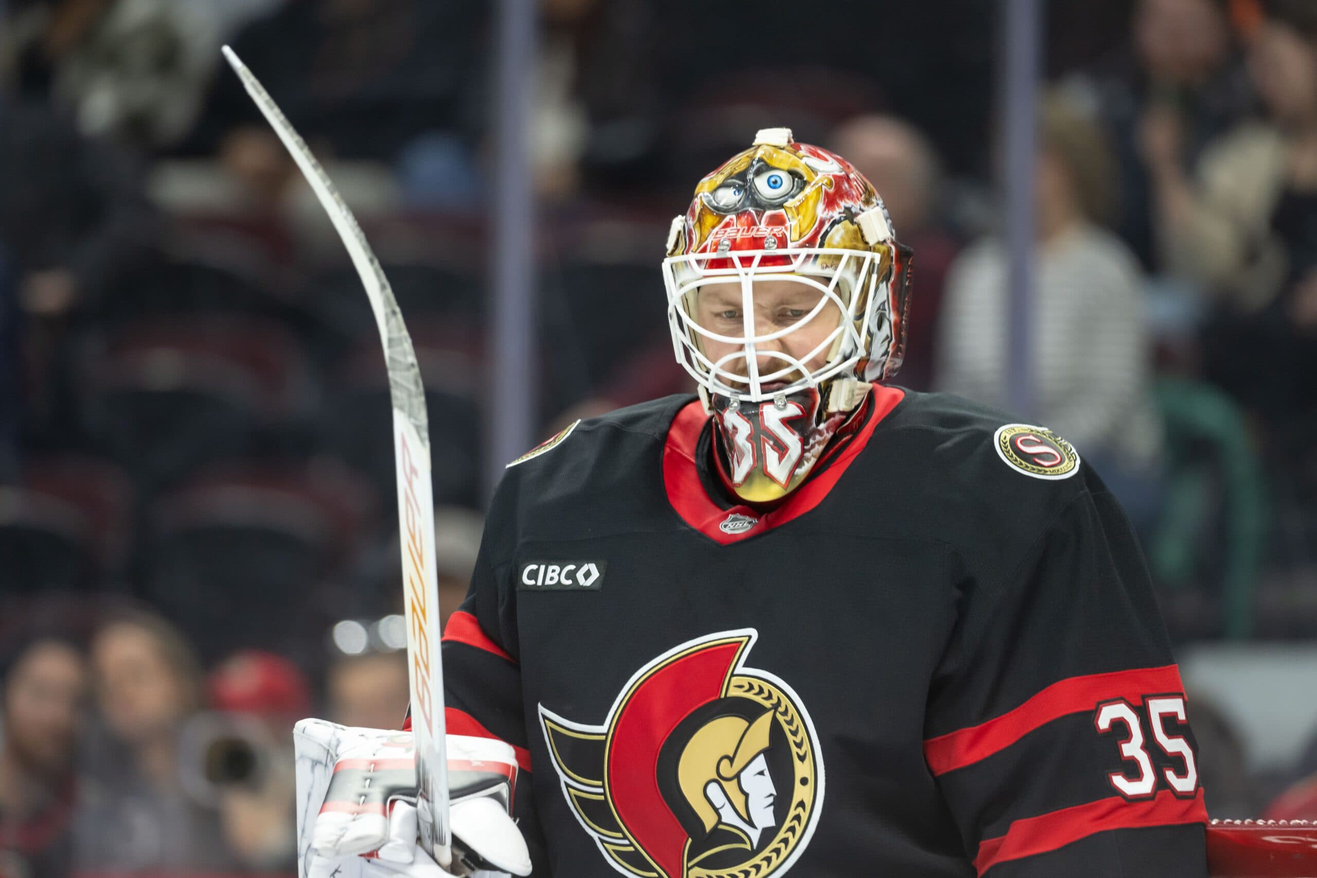 Senators’ Linus Ullmark is enjoying his new life in Ottawa