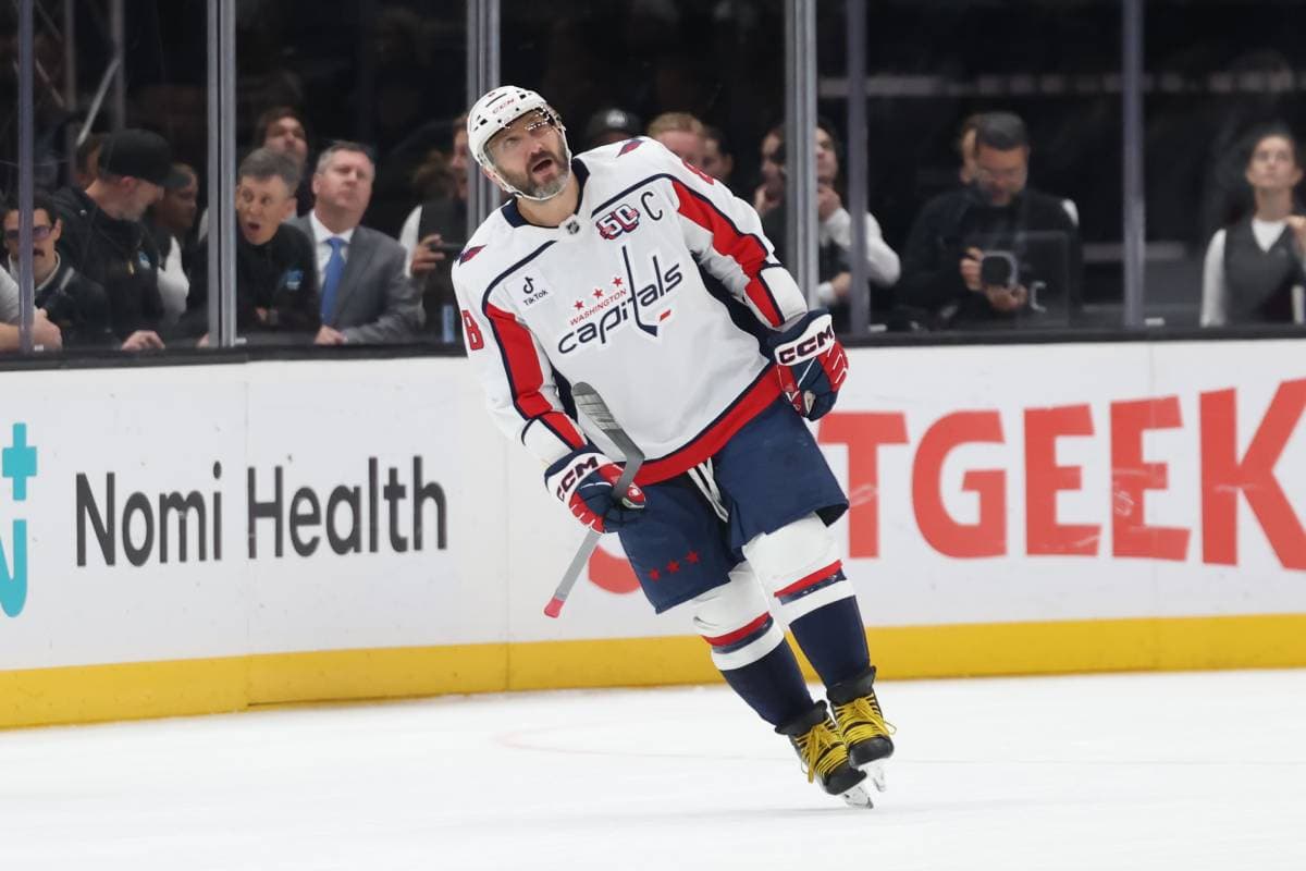 Capitals’ Alex Ovechkin leaves Monday’s game vs. Utah HC with lower-body injury