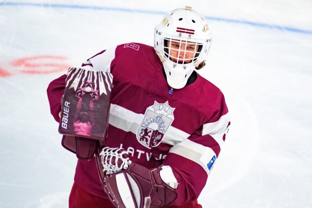 Linards Feldbergs (Steven Ellis/Daily Faceoff)