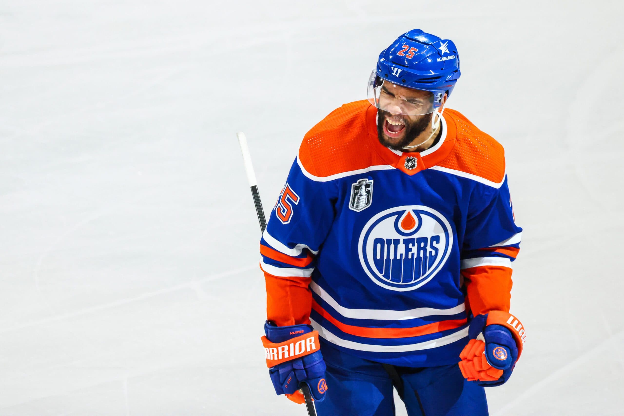 Edmonton Oilers defenseman Darnell Nurse