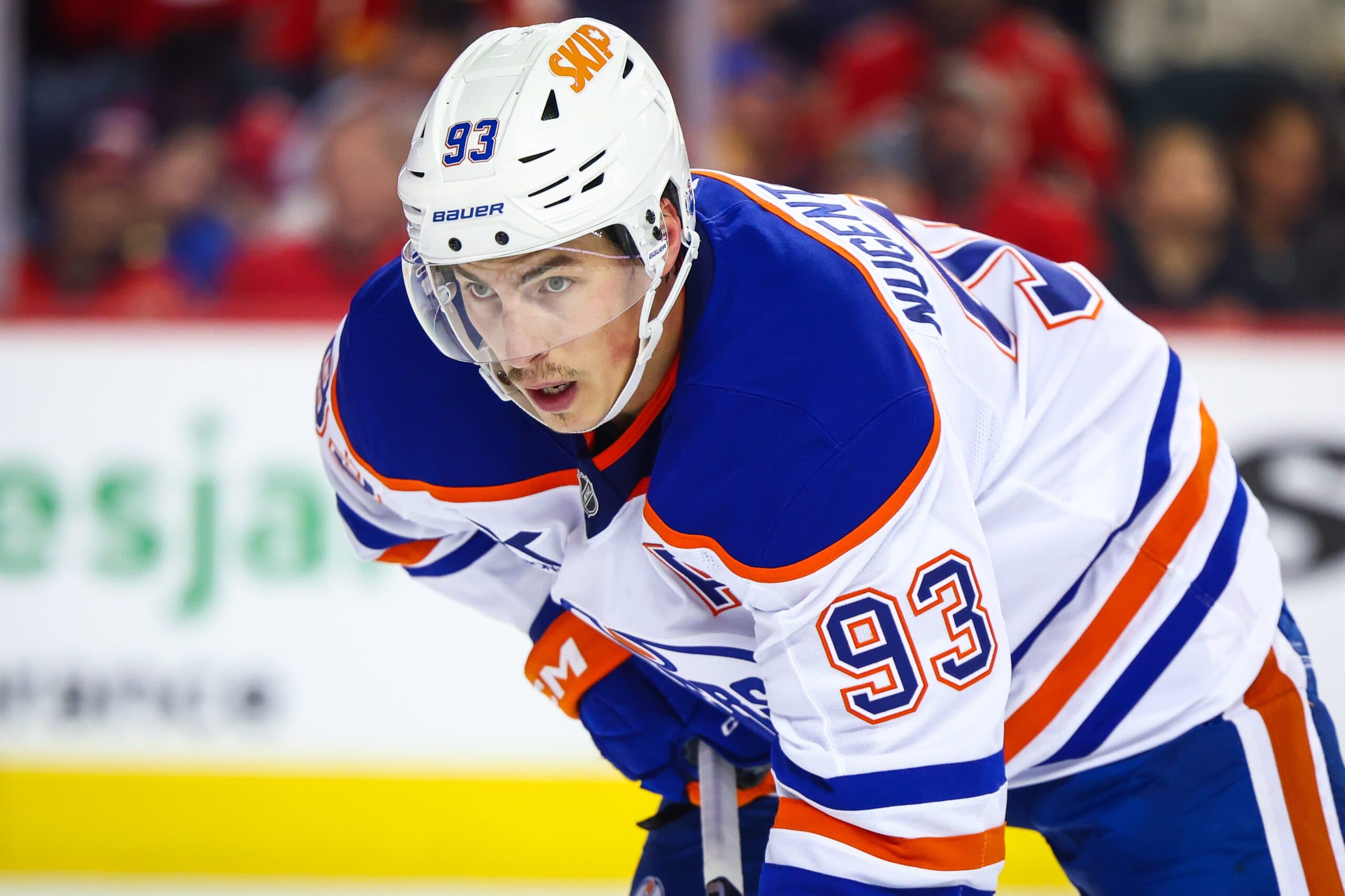 Edmonton Oilers left winger Ryan Nugent-Hopkins