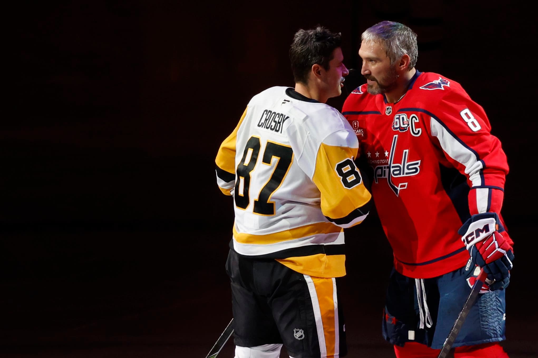 Sidney Crosby and Alex Ovechkin