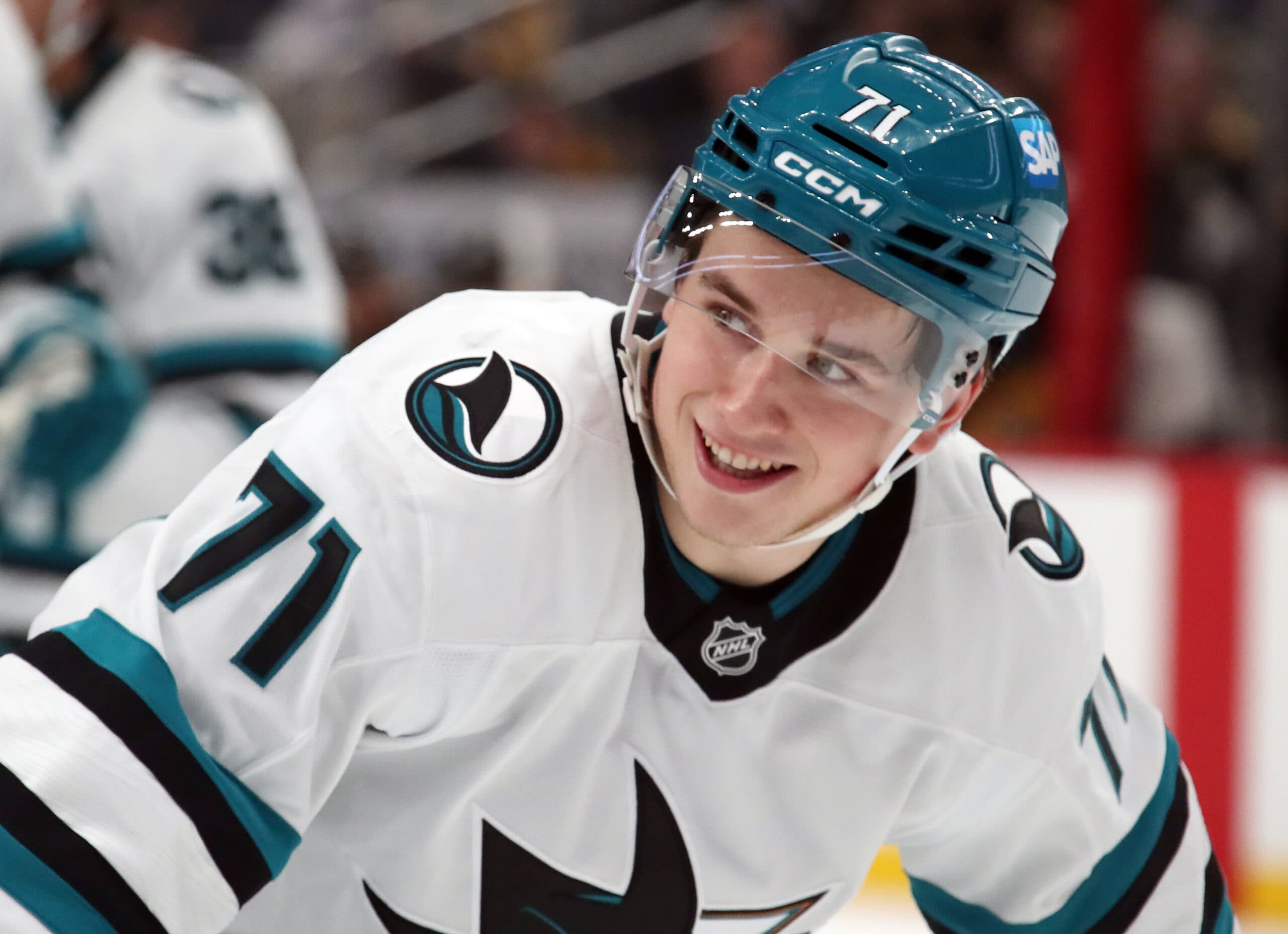 San Jose Sharks center Macklin Celebrini